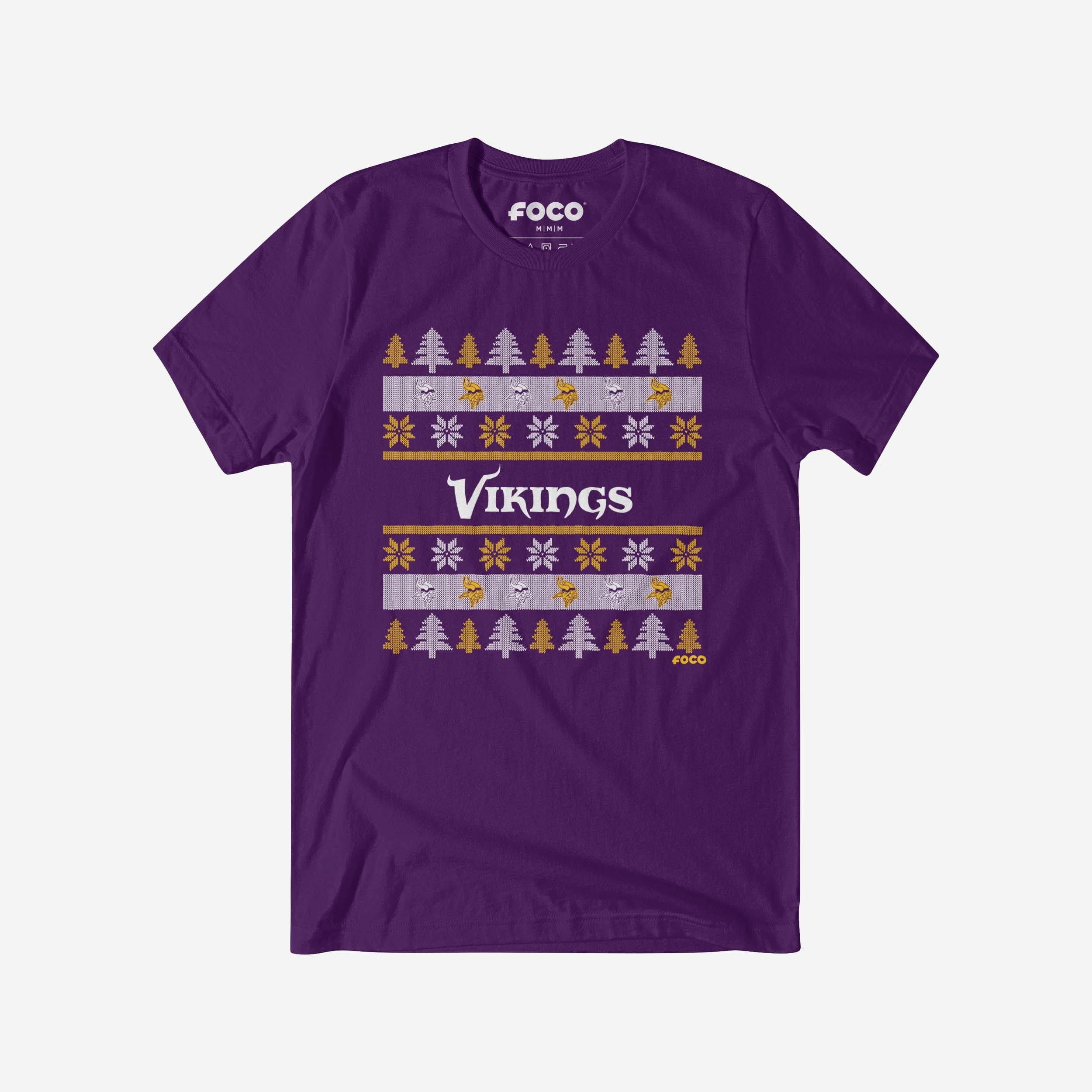 Minnesota Vikings T-shirt pull de vacances