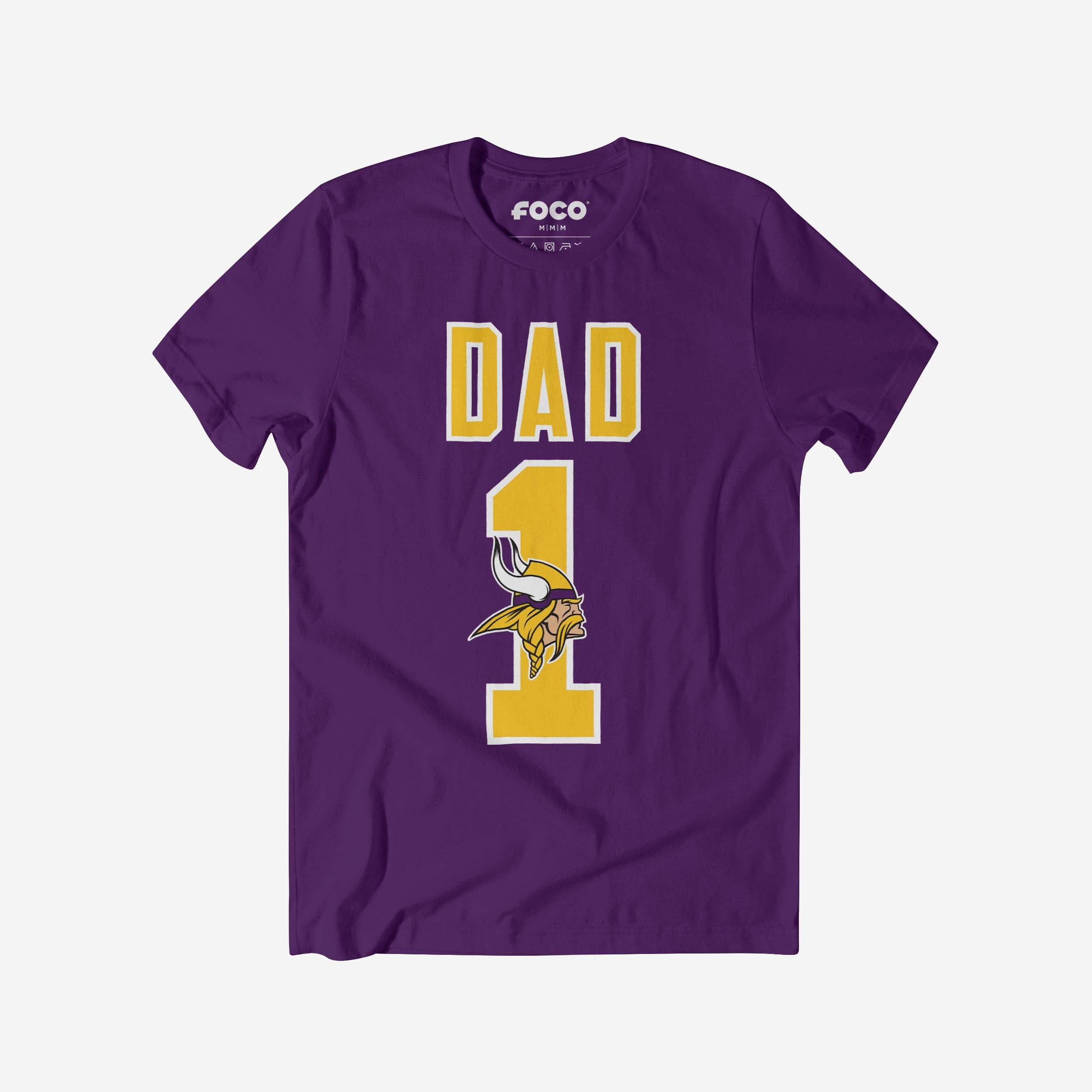 Minnesota Vikings T-shirt papa numéro 1