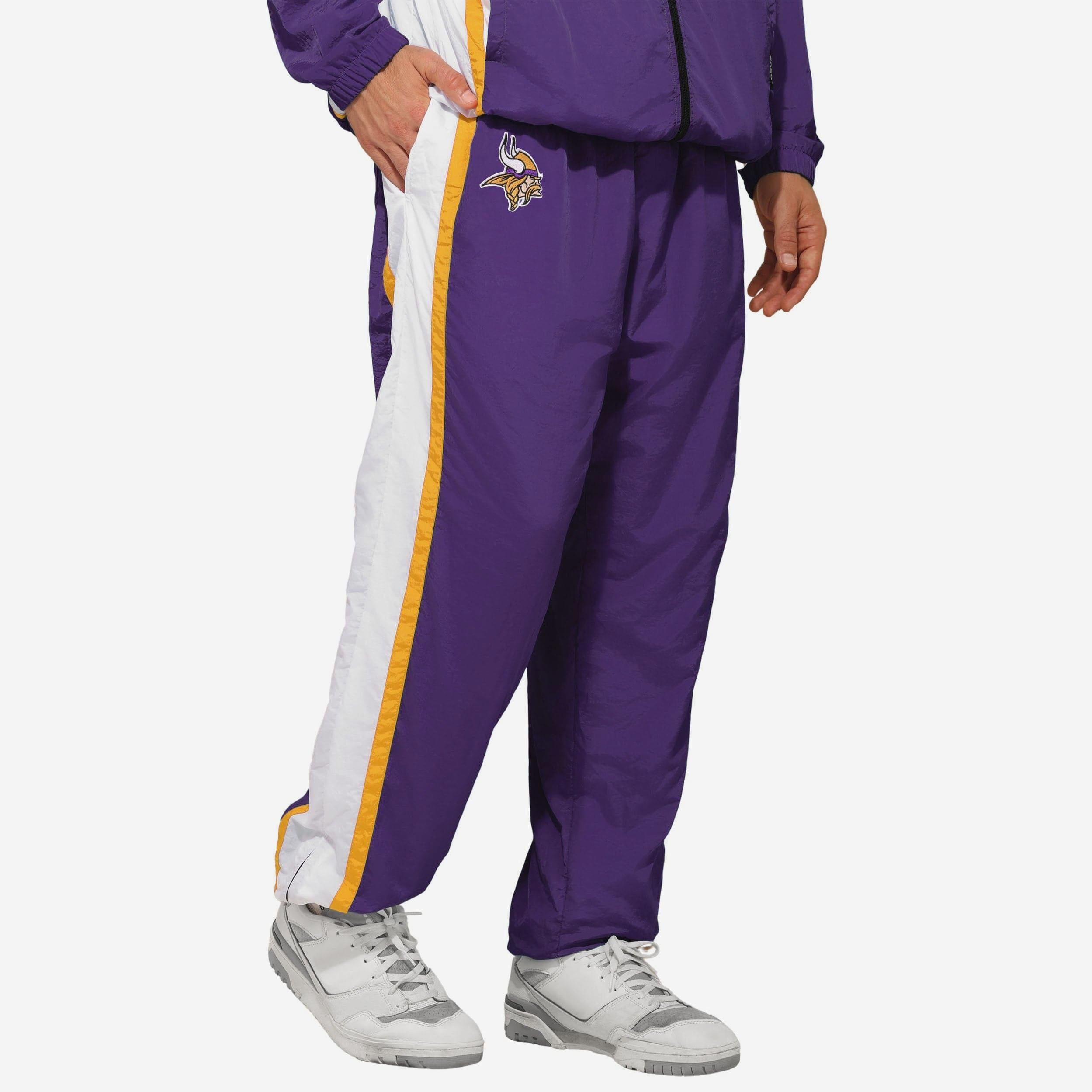 Pantalon Gameday en nylon froissé Minnesota Vikings