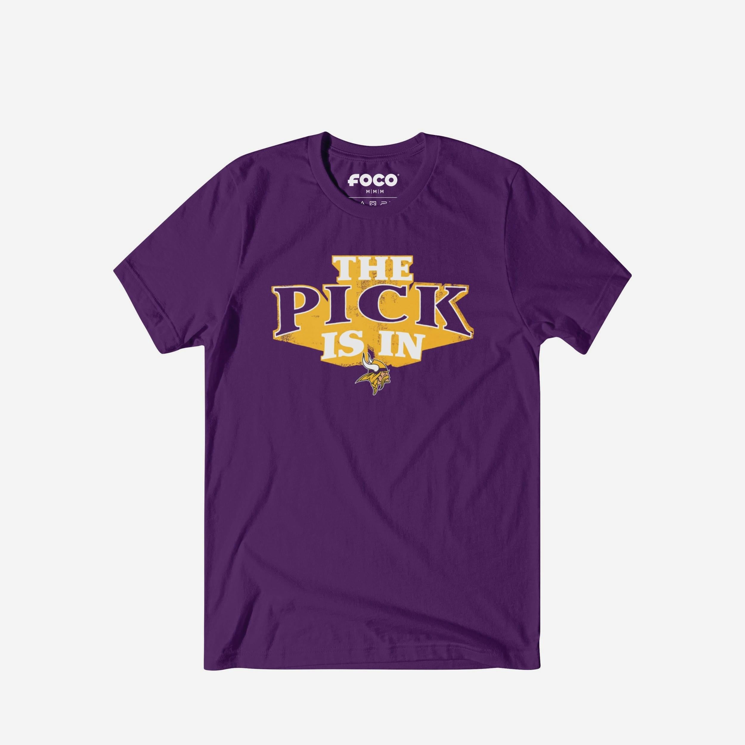 Le choix Minnesota Vikings est en t-shirt