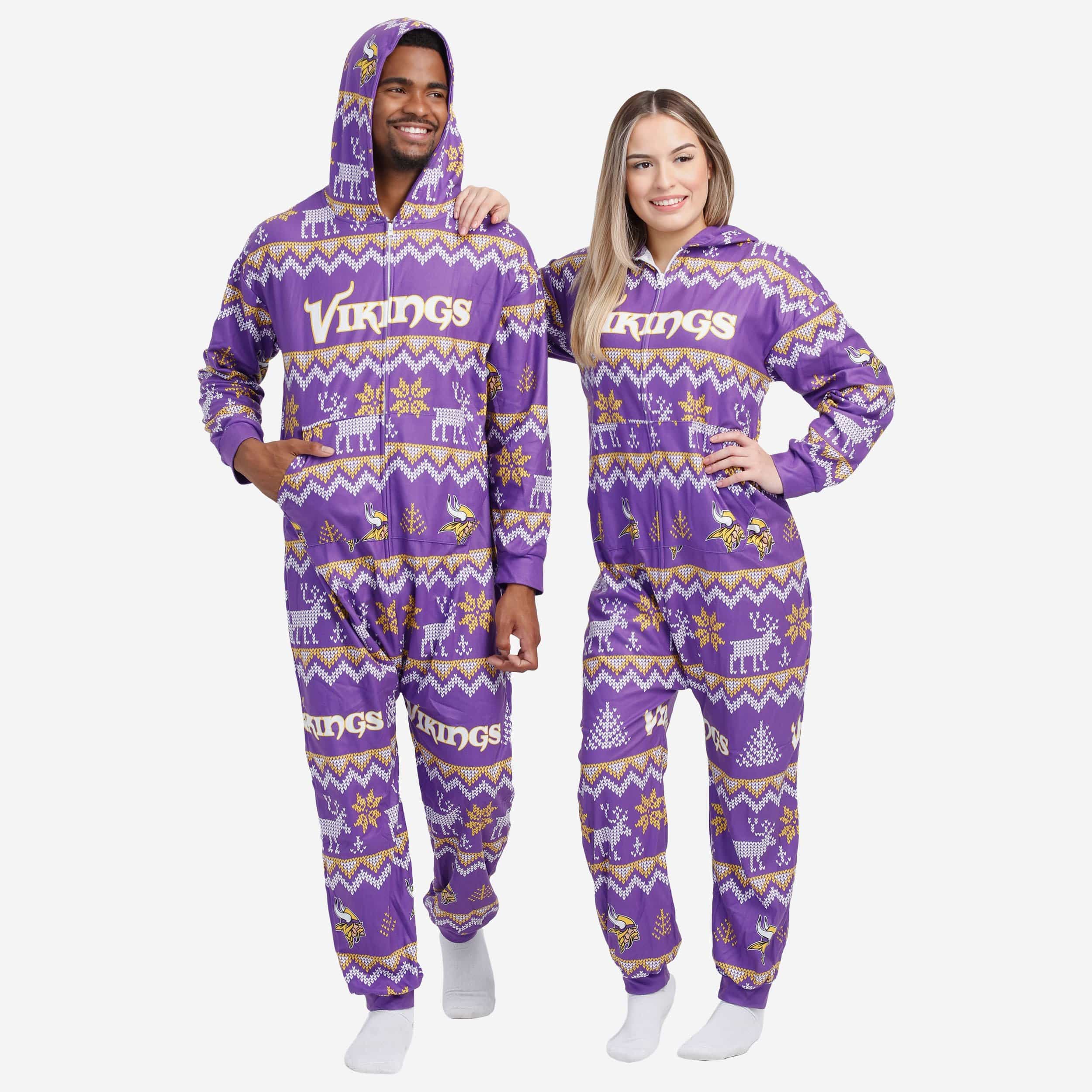 Minnesota Vikings Pyjama une pièce à motif laid