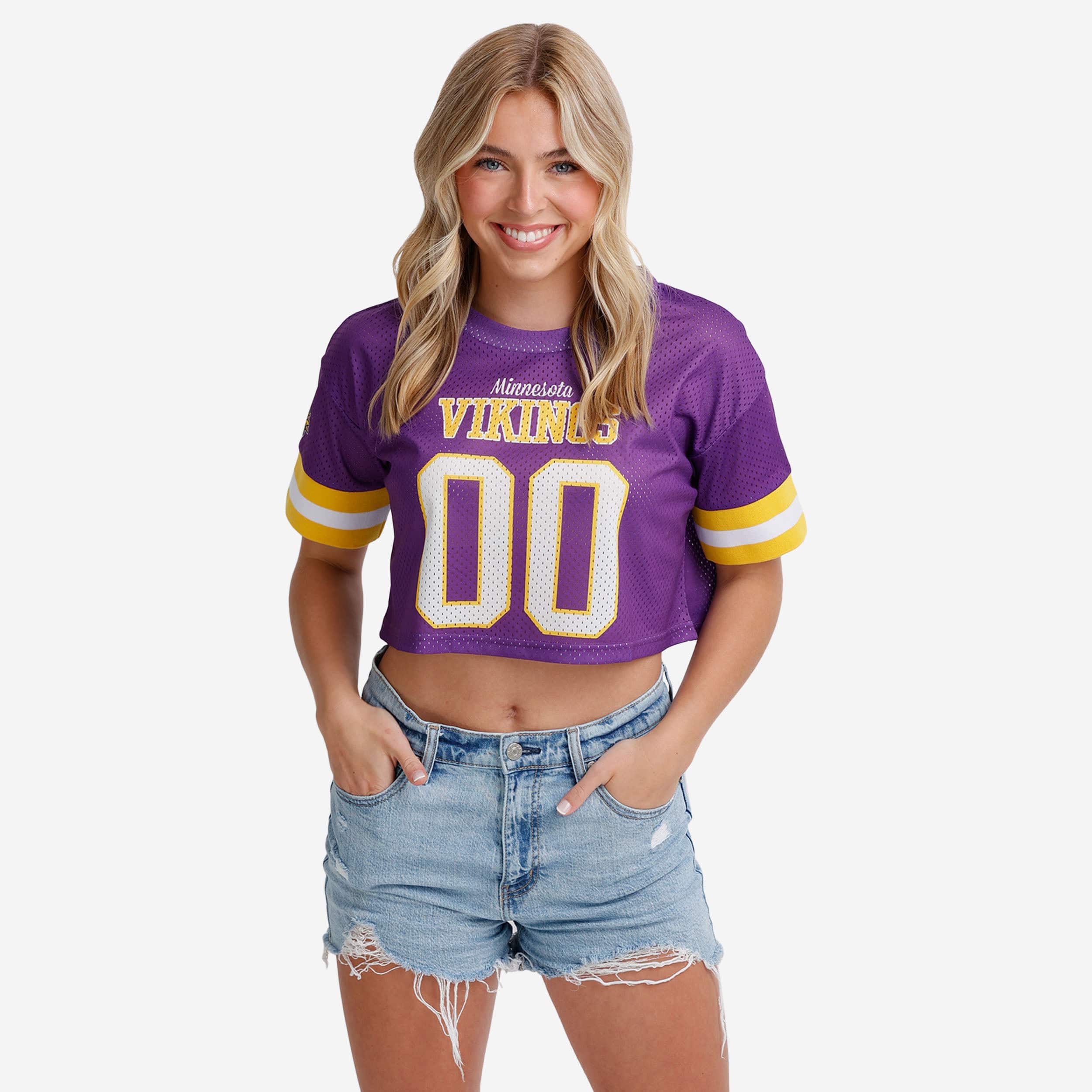 Minnesota Vikings Haut court en maille Gameday pour femme