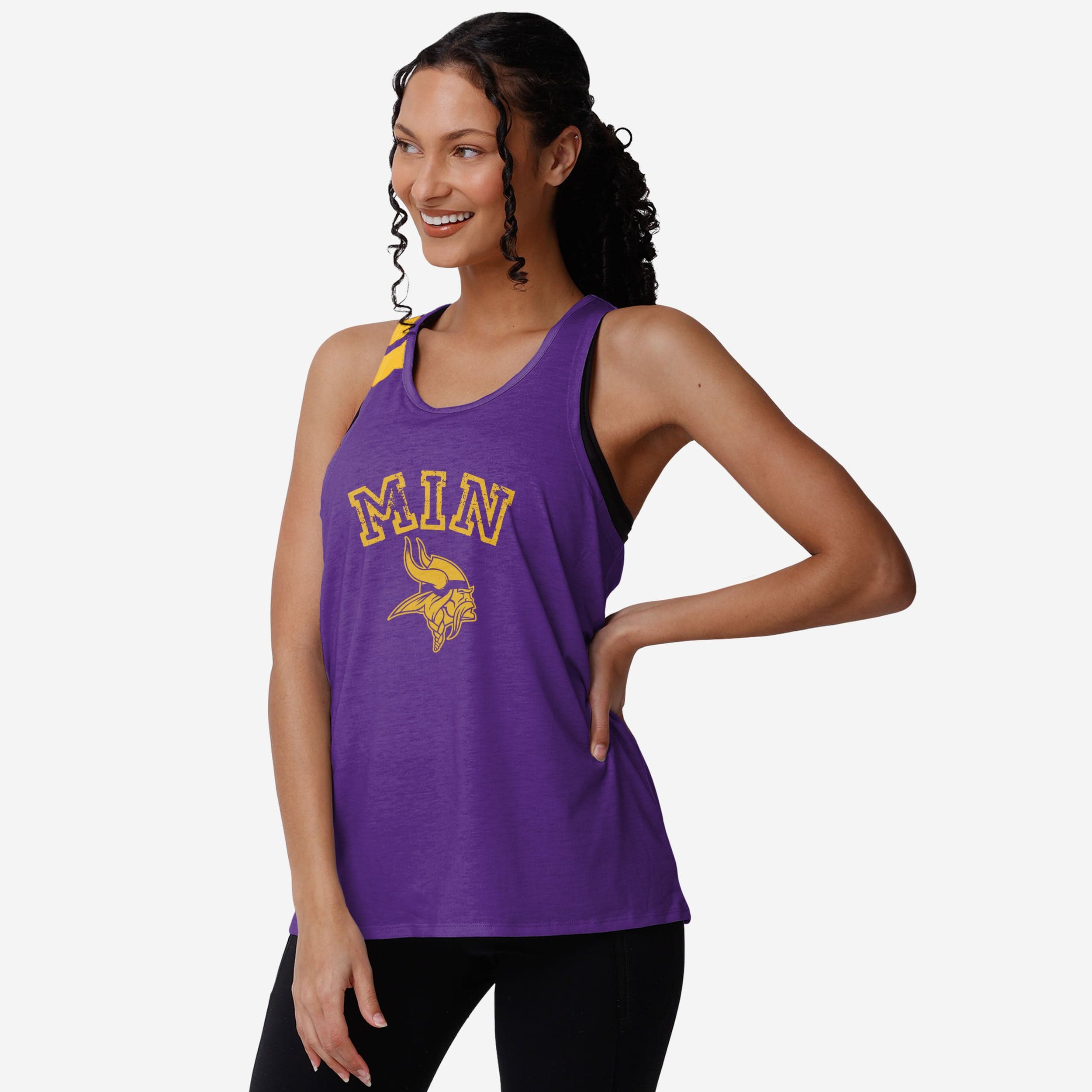 Minnesota Vikings Haut sans manches Team Twist pour femmes