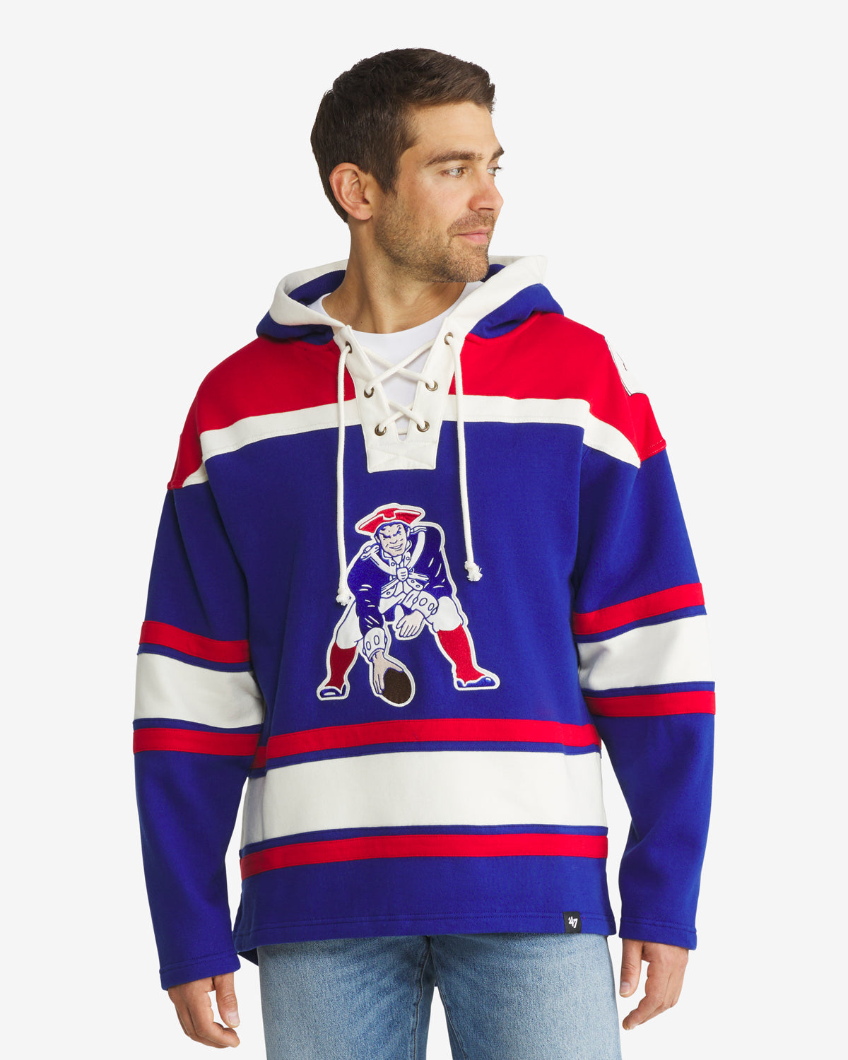 New England Patriots '47 CAPUCHON LACER SUPÉRIEUR