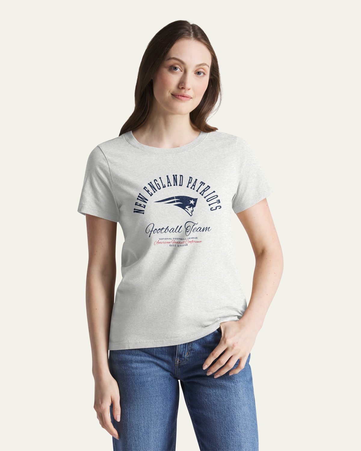 New England Patriots ARCBALL '47 T-SHIRT DE TOUS LES JOURS POUR FEMMES