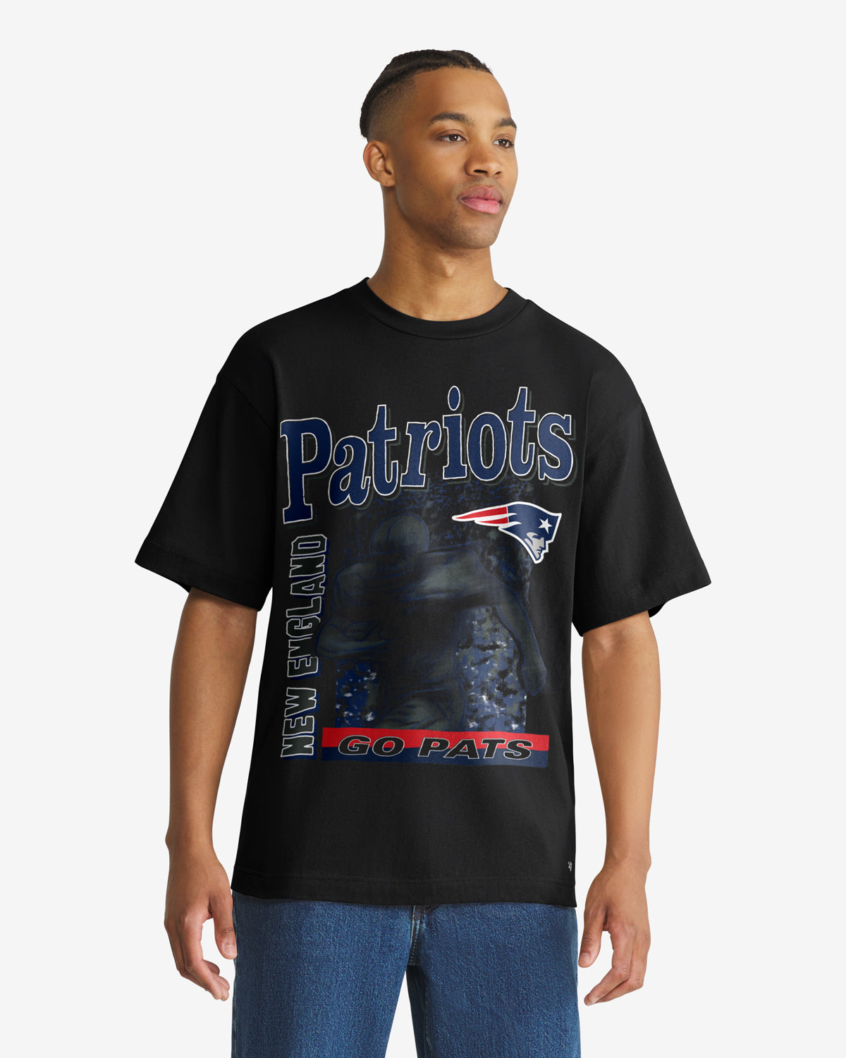 T-shirt de fondation New England Patriots SPEED BURST '47