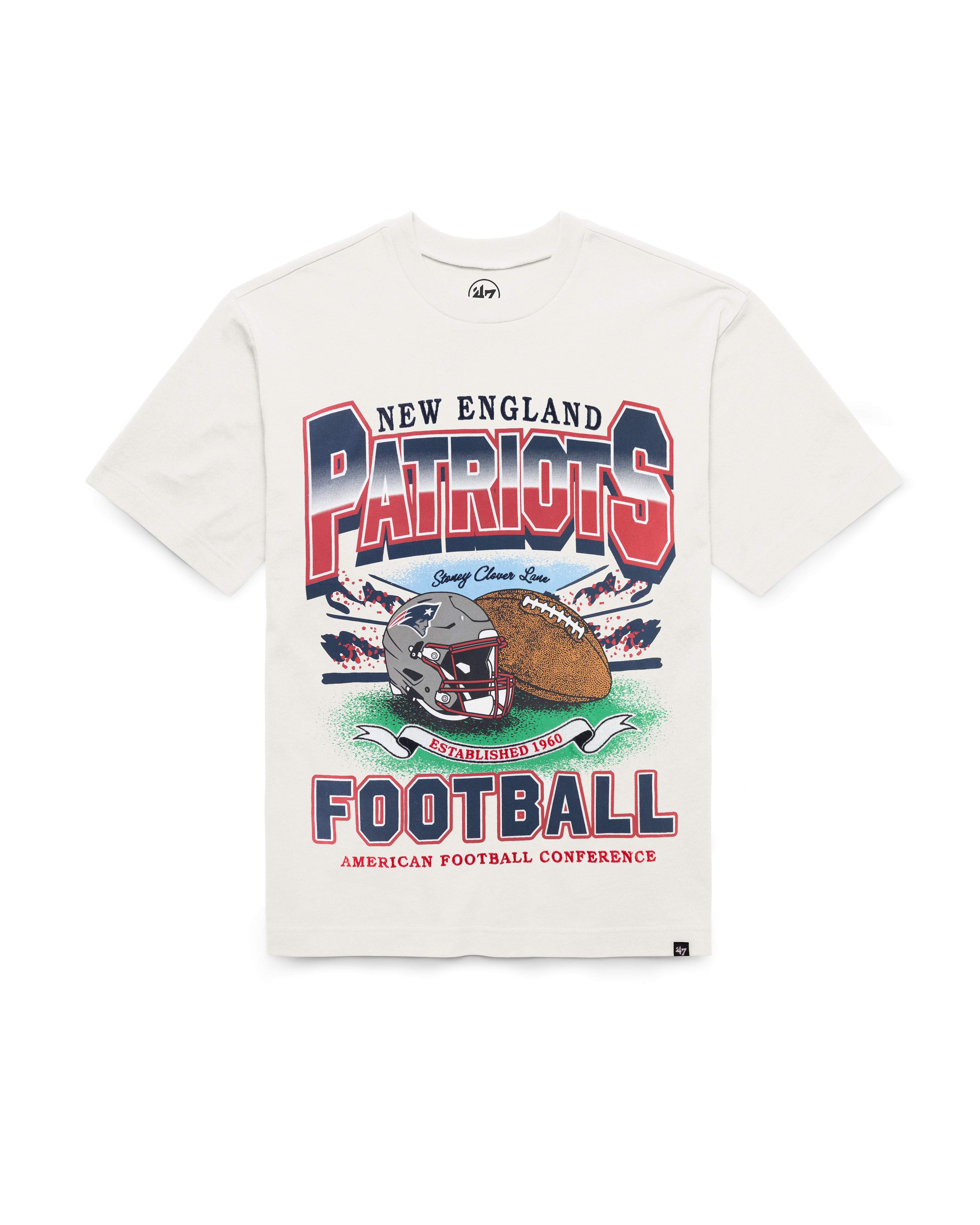 New England Patriots STONEY CLOVER LANE X '47 T-SHIRT FONDATION POUR FEMMES