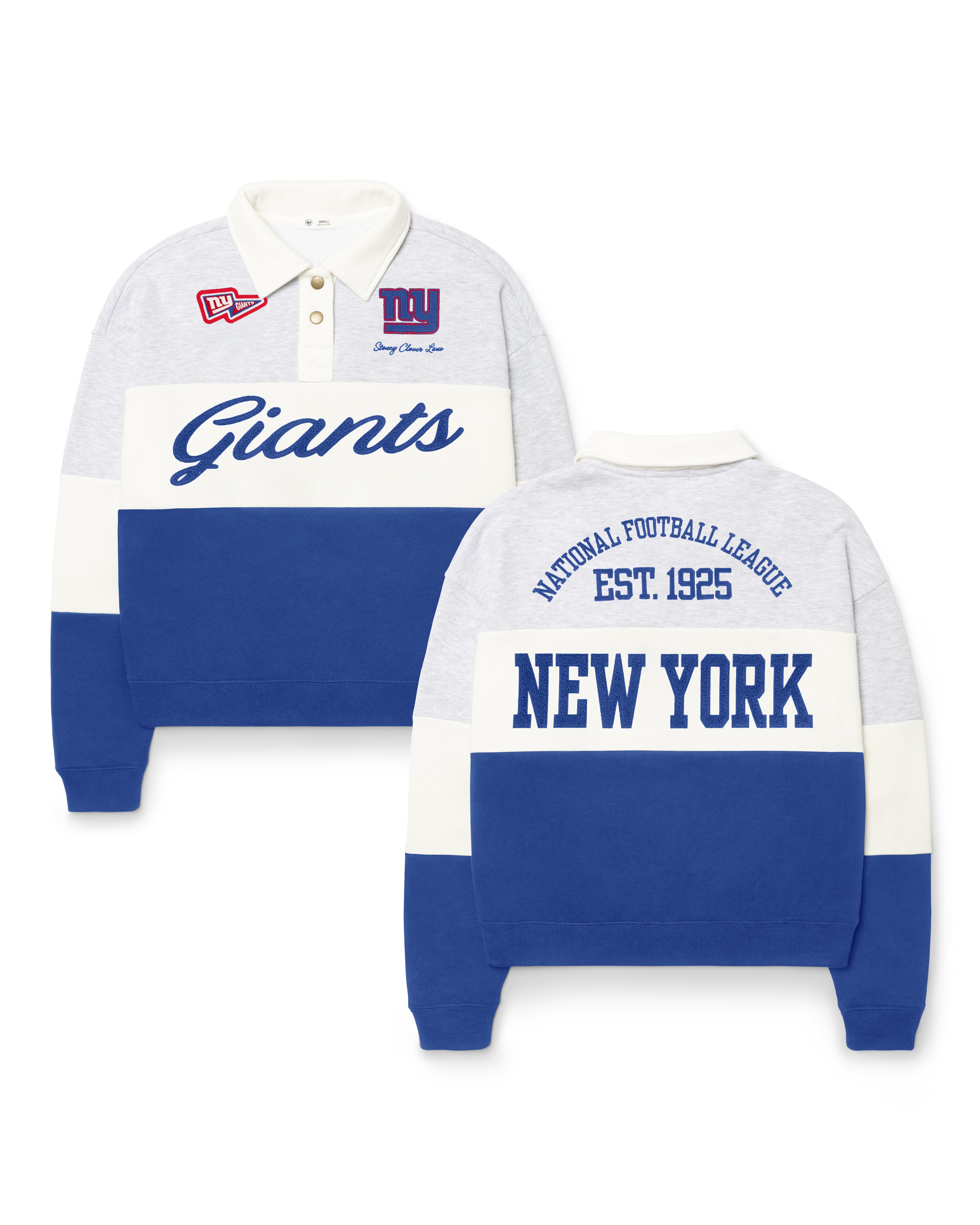 New York Giants SWEAT-SHIRT DE RUGBY STONEY CLOVER LANE X '47