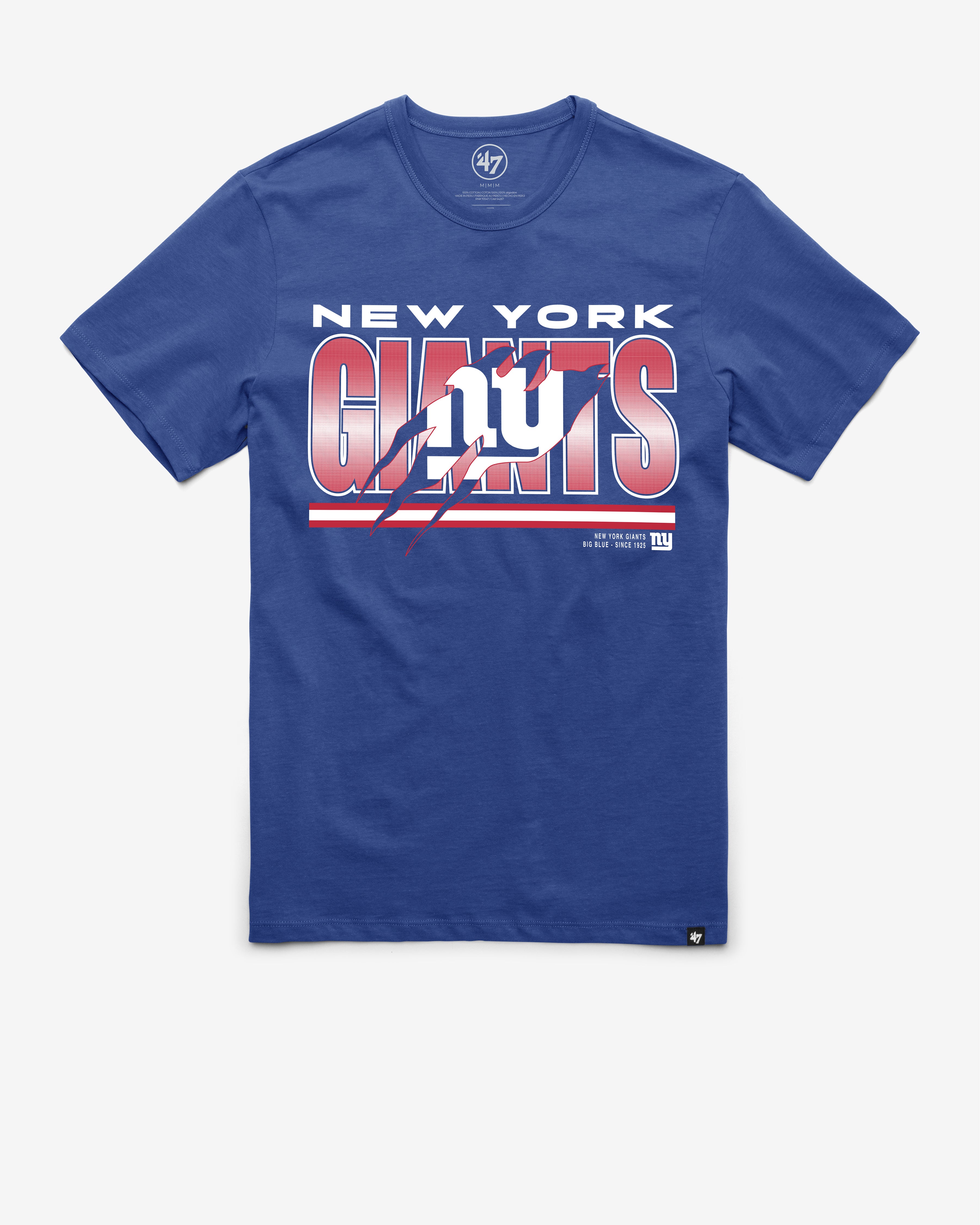 New York Giants T-SHIRT THUNDER RIP '47 FRANKLIN