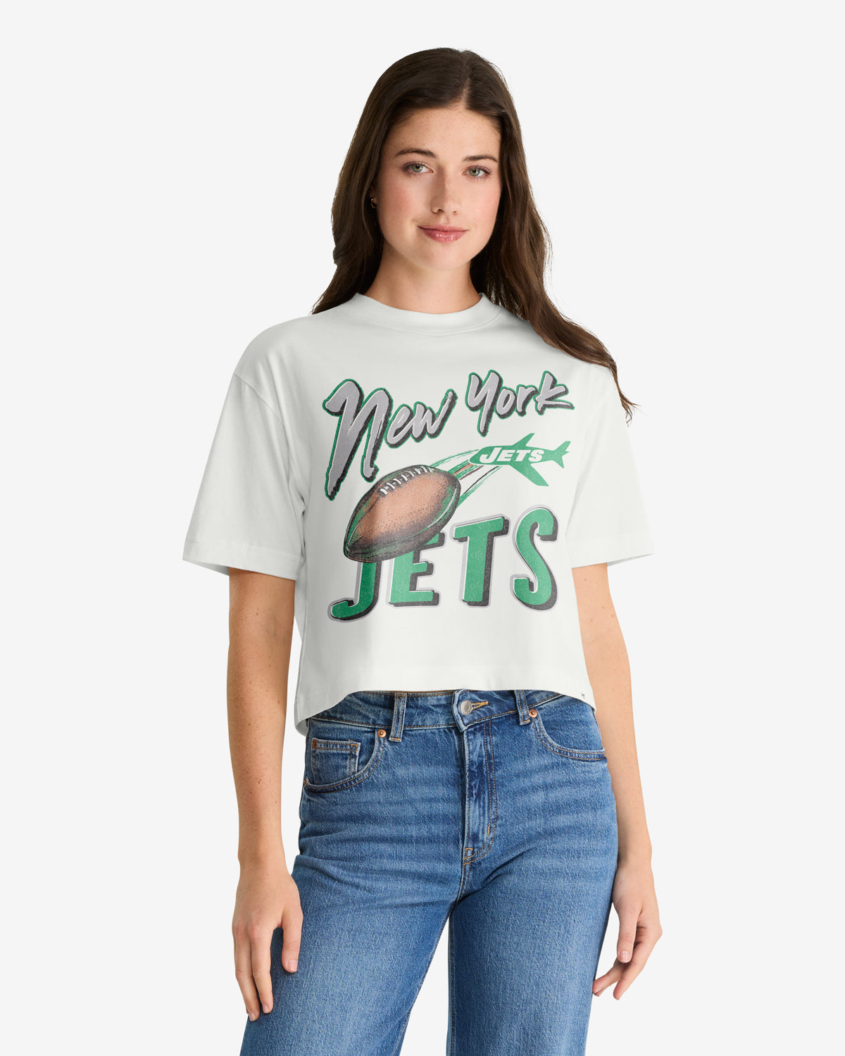 New York Jets HISTORIQUE DIME TIME '47 REED CITY TEE FEMME