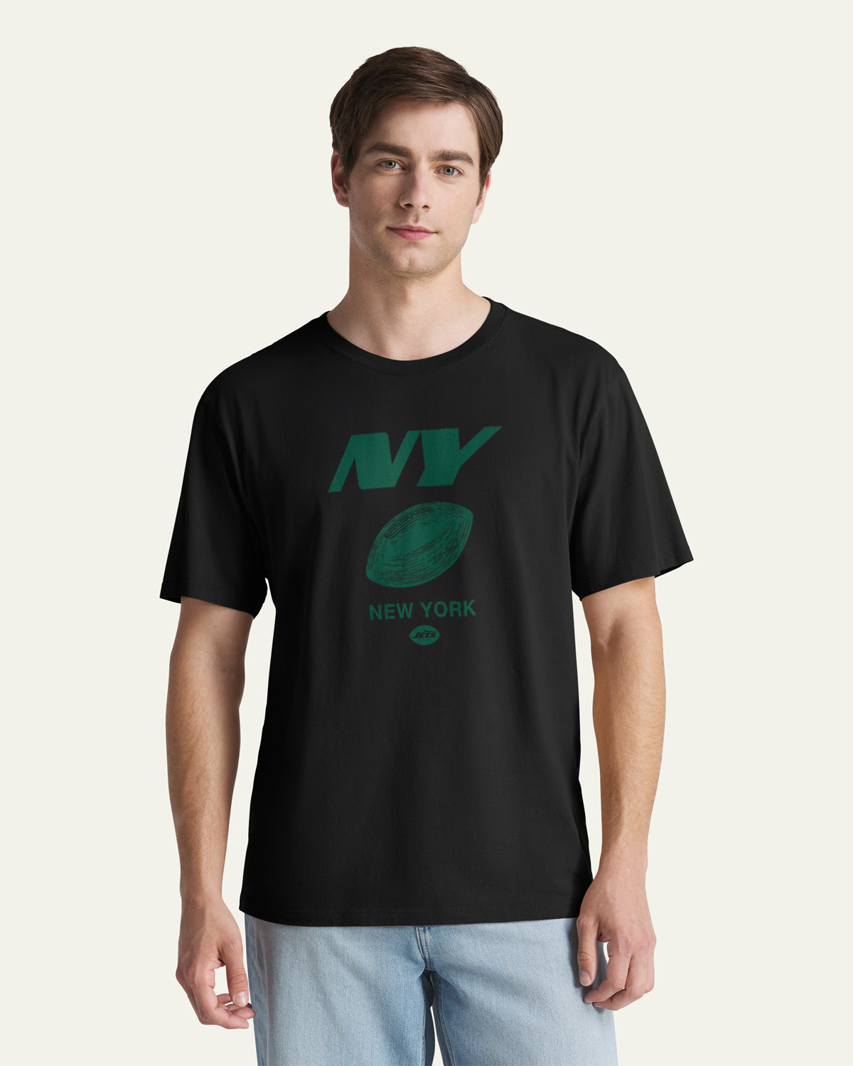 New York Jets PLAY BLOCK T-SHIRT QUOTIDIEN