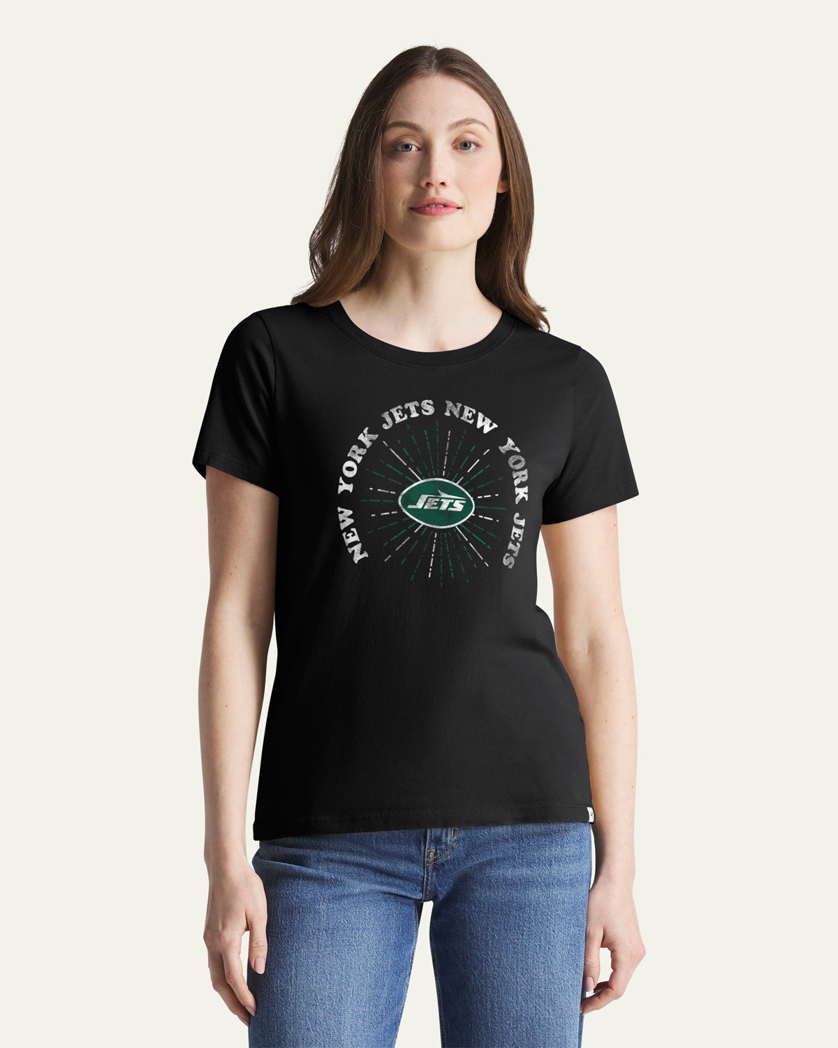 New York Jets SHINE LINES '47 T-SHIRT QUOTIDIEN FEMME