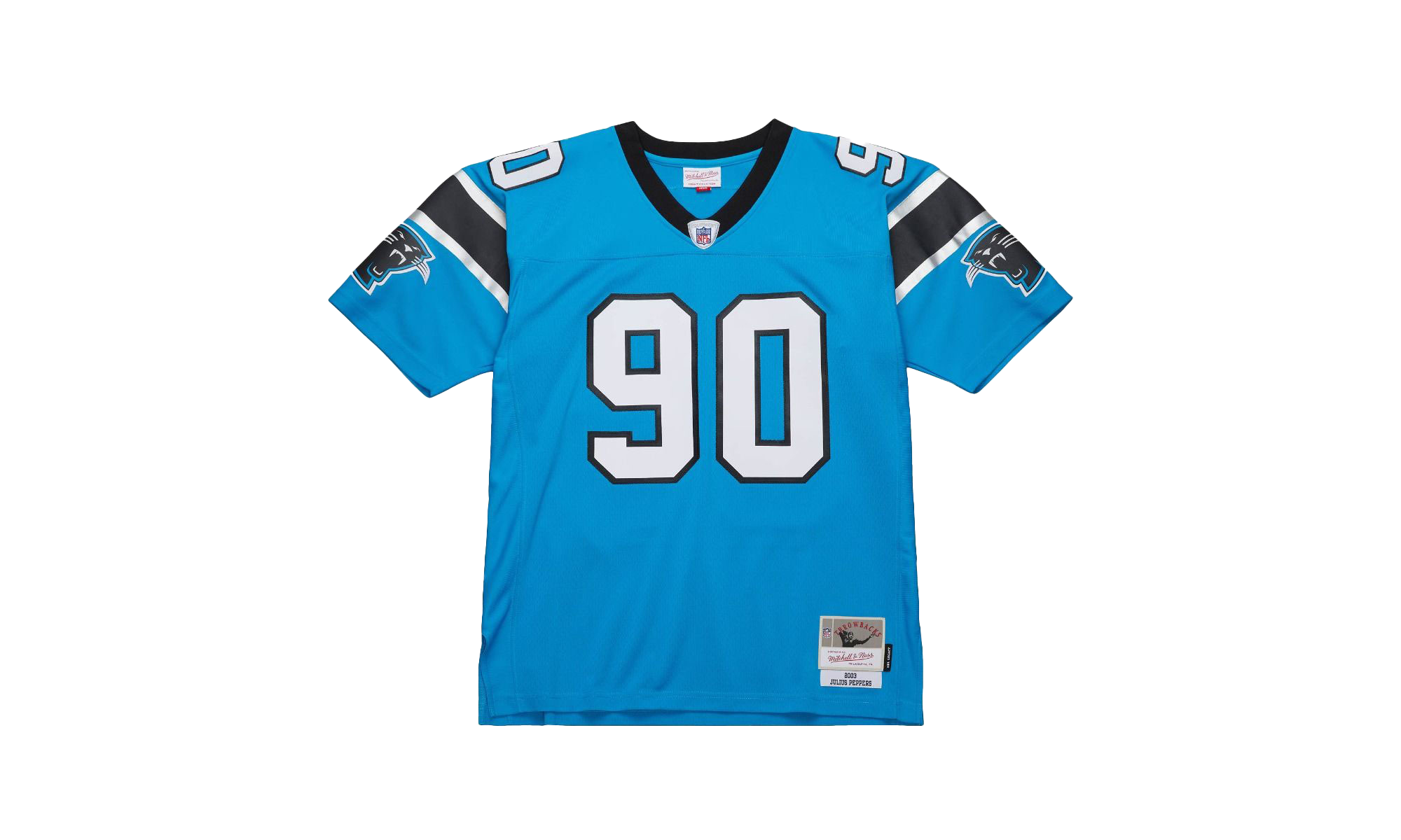 NFL ALTERNATE BLUE JERSEY PANTHERS 2003 JULIUS PEPPERS "PANTHERS" JY9405 CPABLUE