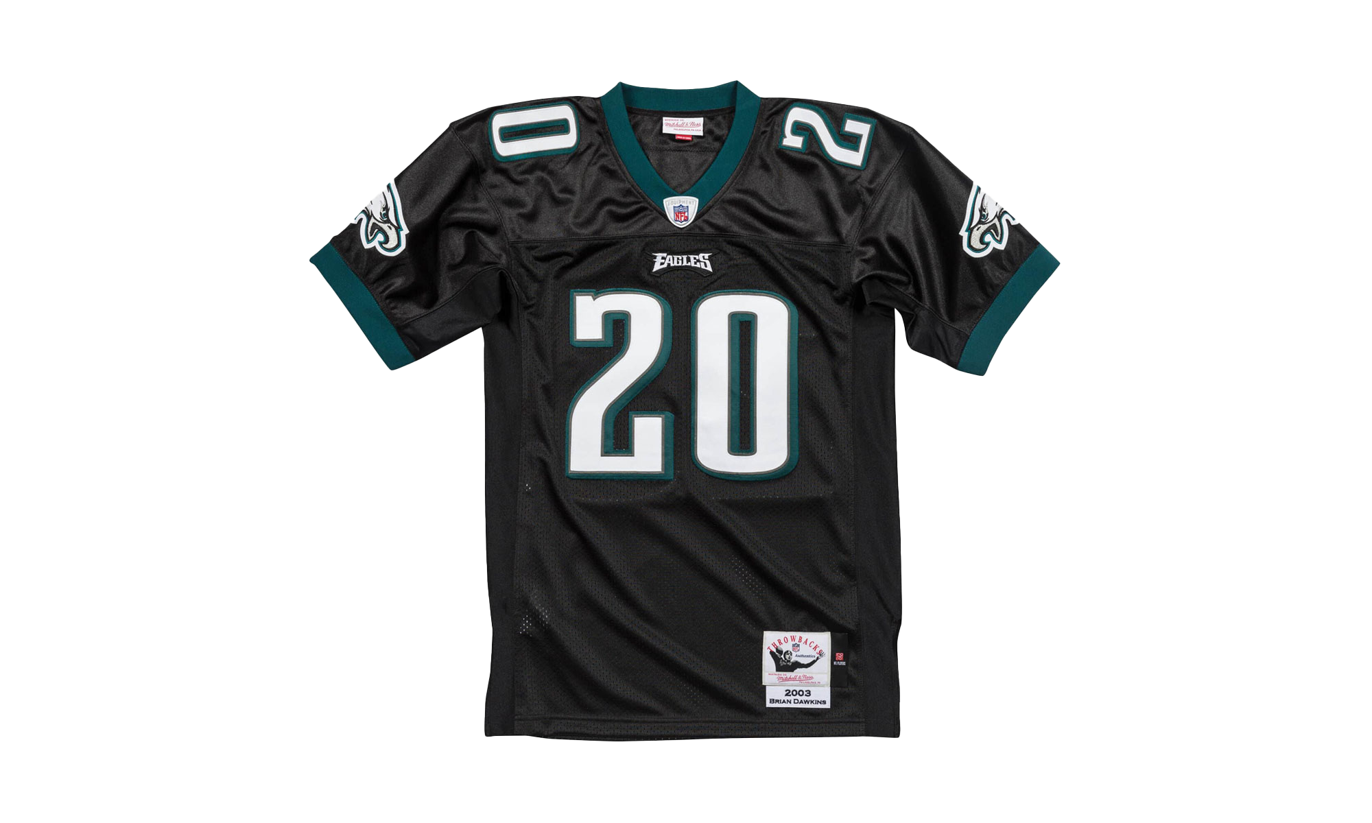 NFL AUTHENTIQUE MAILLOT ALTERNATIF EAGLES 2003 BRIAN DAWKINS "EAGLES" AJY6CP18036 PEABLCK03BDA