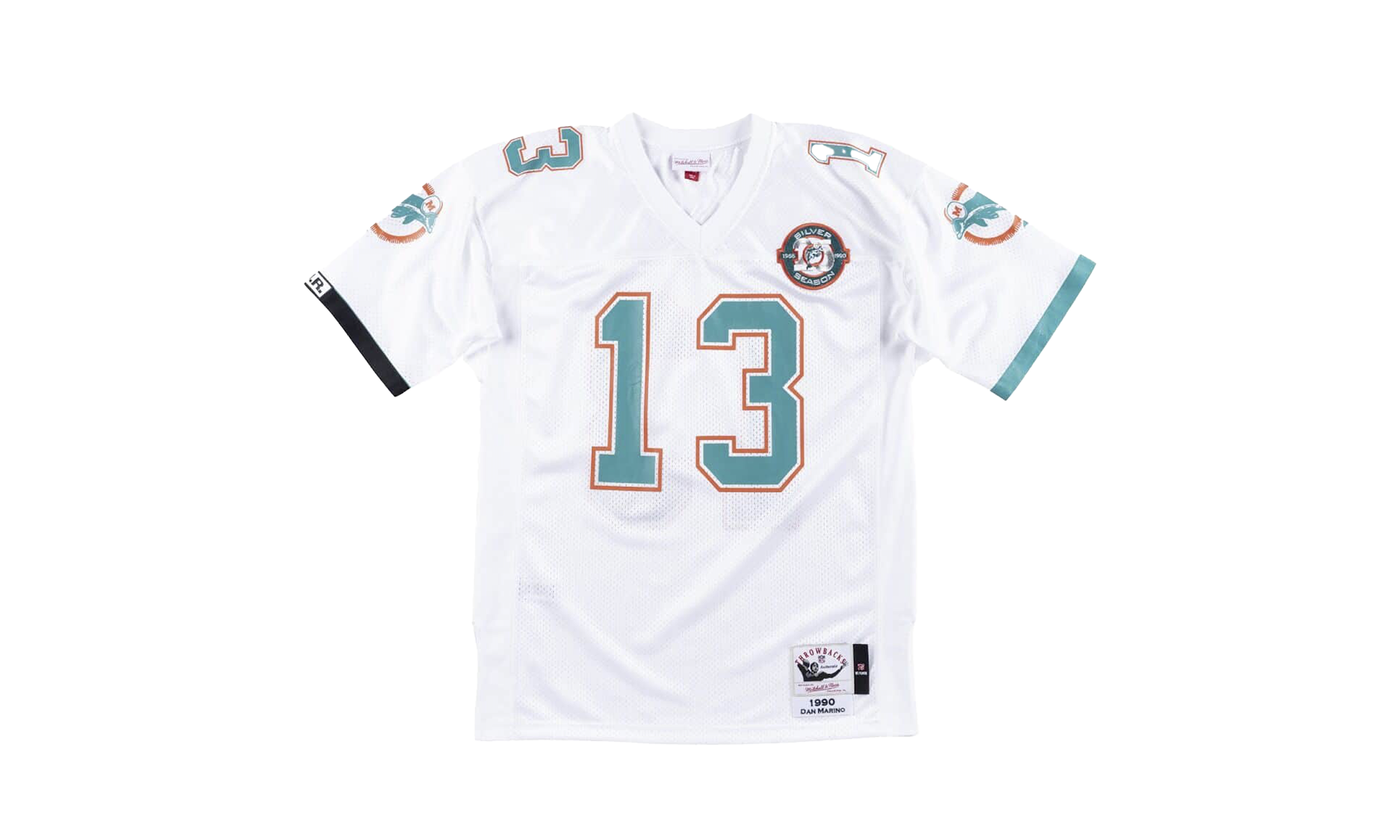 NFL JERSEY AUTHENTIQUE DOLPHINS 1990 DAN MARINO "DOLPHINS" AJY6CP18032 MDOWHIT90DMA