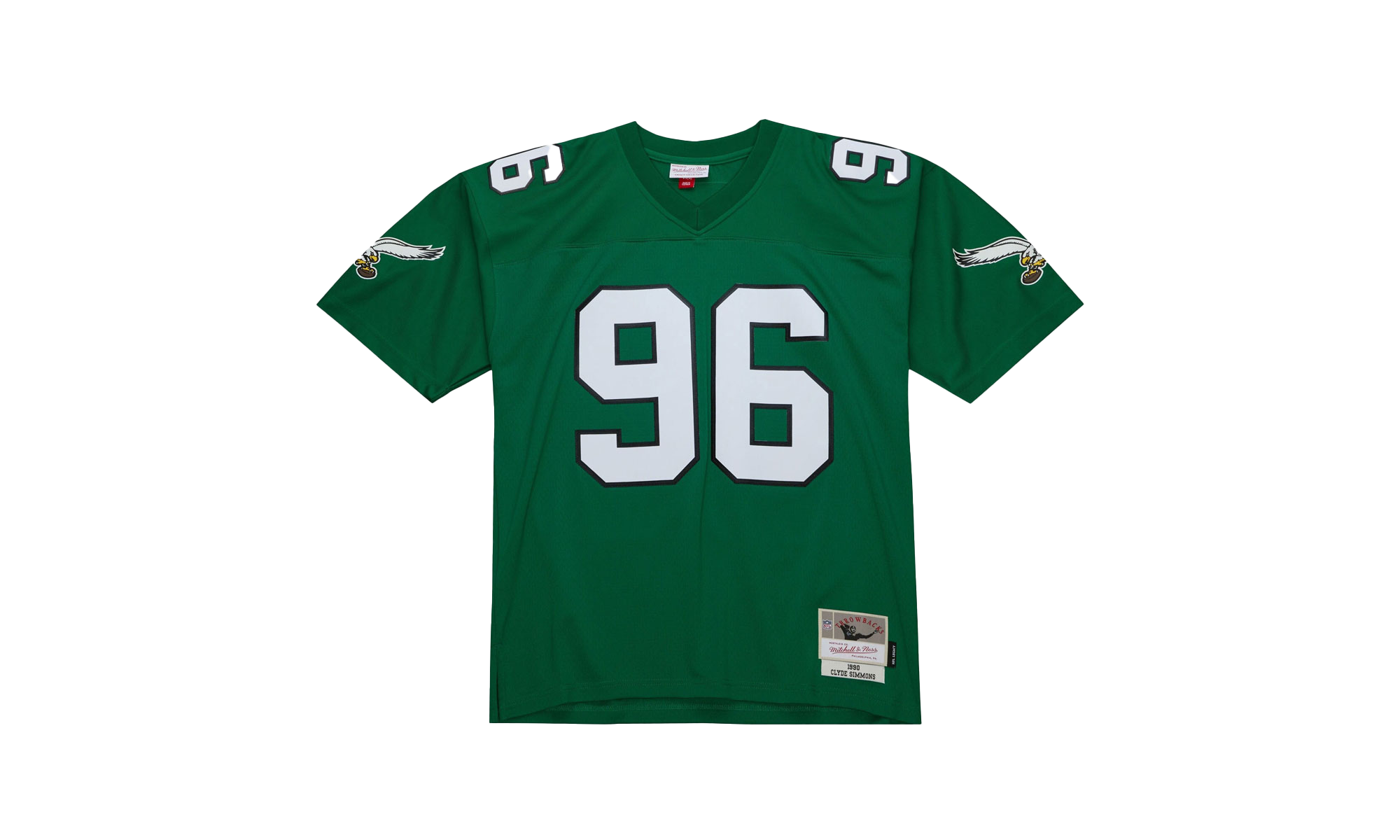 NFL DARK JERSEY EAGLES 1990 CLYDE SIMMONS "EAGLES" LGJY6408 PEA90CLSDKGN