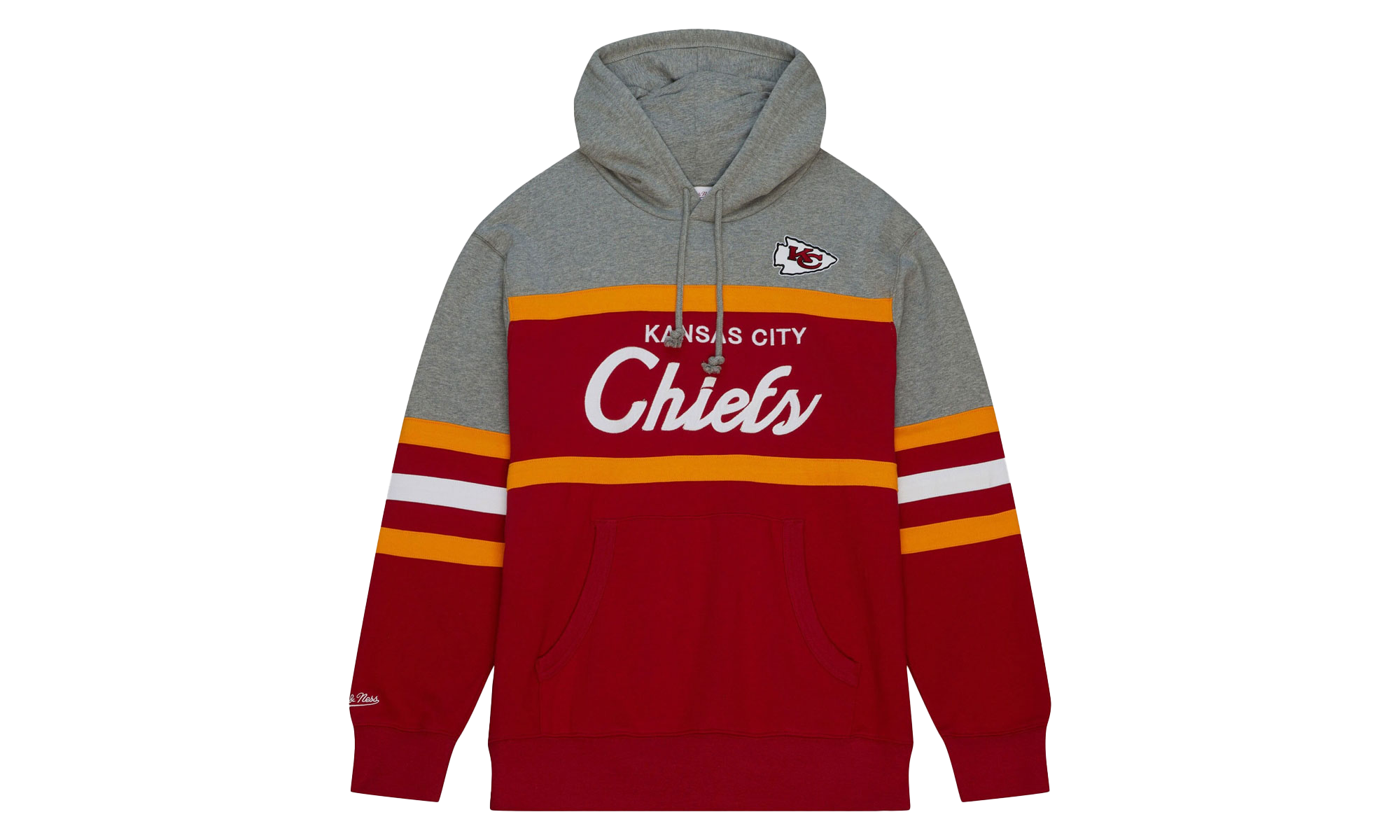NFL HEAD COACH HOODIE CHIEFS "Gris-Rouge" FPHD6293 KCCYYPPPGYRD