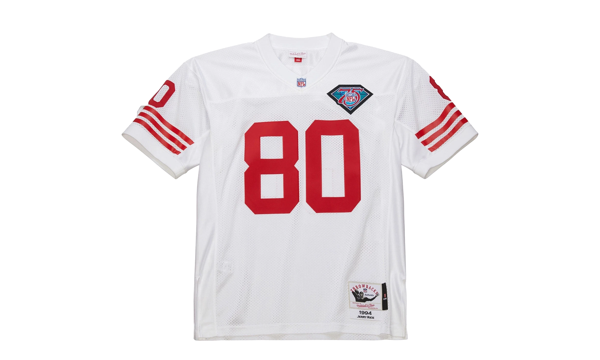 Maillot NFL Jerry Rice Foncé "1994 San Francisco 49ers - Blanc" JY8641 SF4WHIT