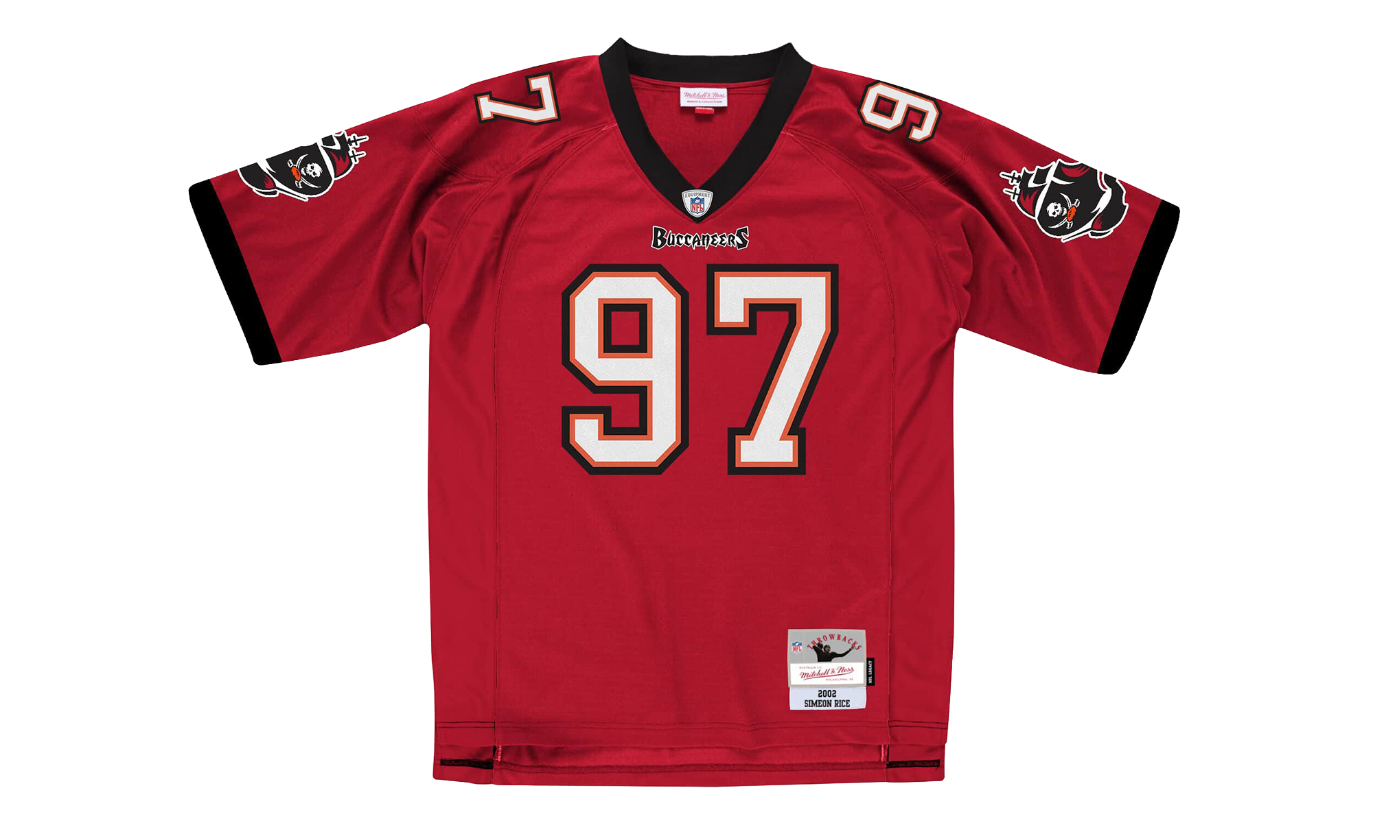 MAILLOT NFL LEGACY "BUCCANEERS 2002 SIMEON RICE" LGJYGS18482-TBBSCAR02SRC