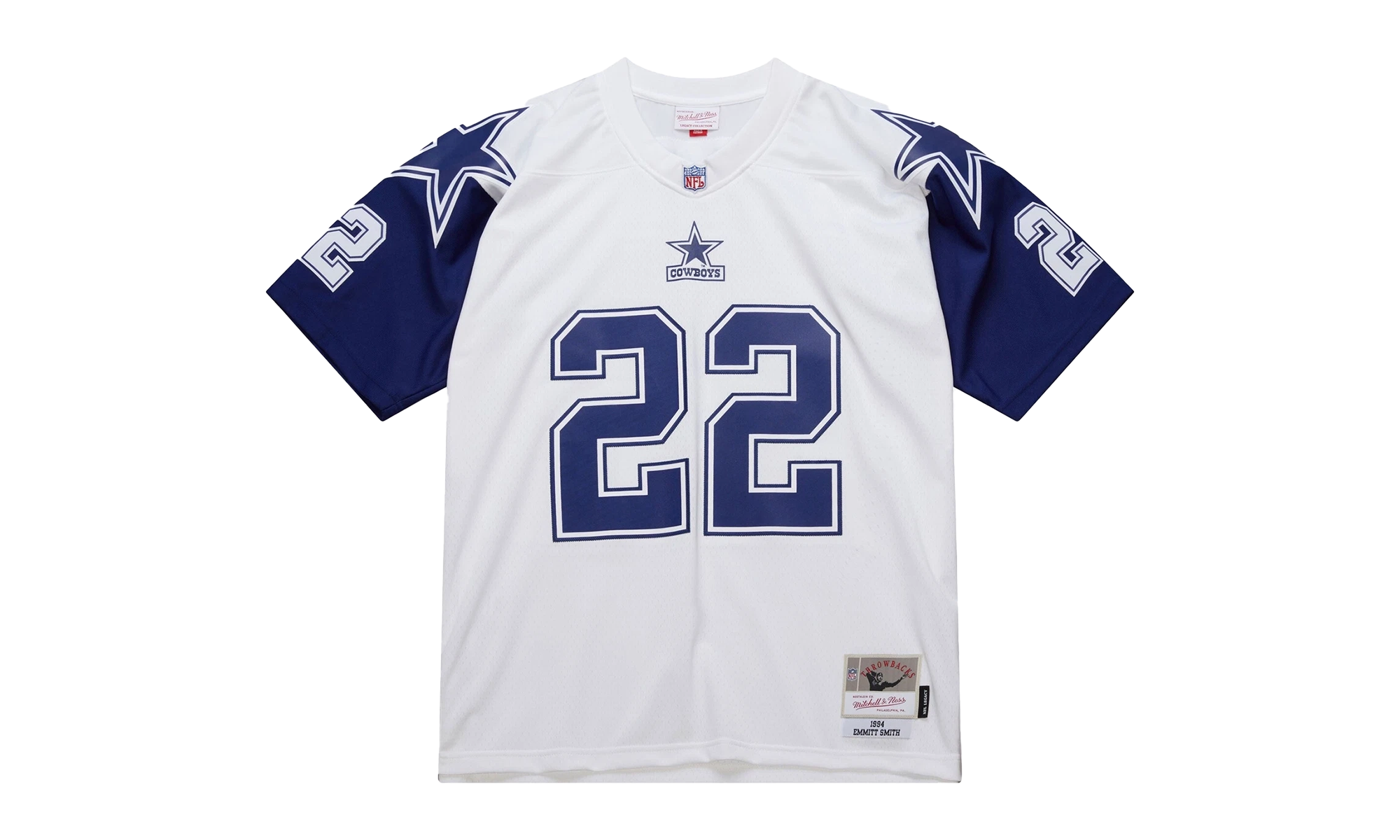 Maillot NFL Michael Irvin foncé "1994 Dallas Cowboys - Blanc" JY8650 DCOWHIT