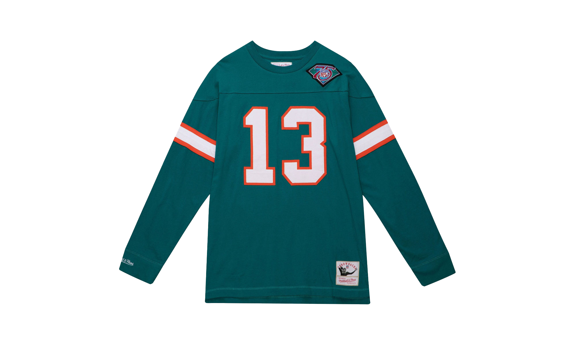 NFL N&N LS TEE DOLPHINS 1994 DAN MARINO "Dolphins Bleu" TNNC3402 MDO94DMADLBL