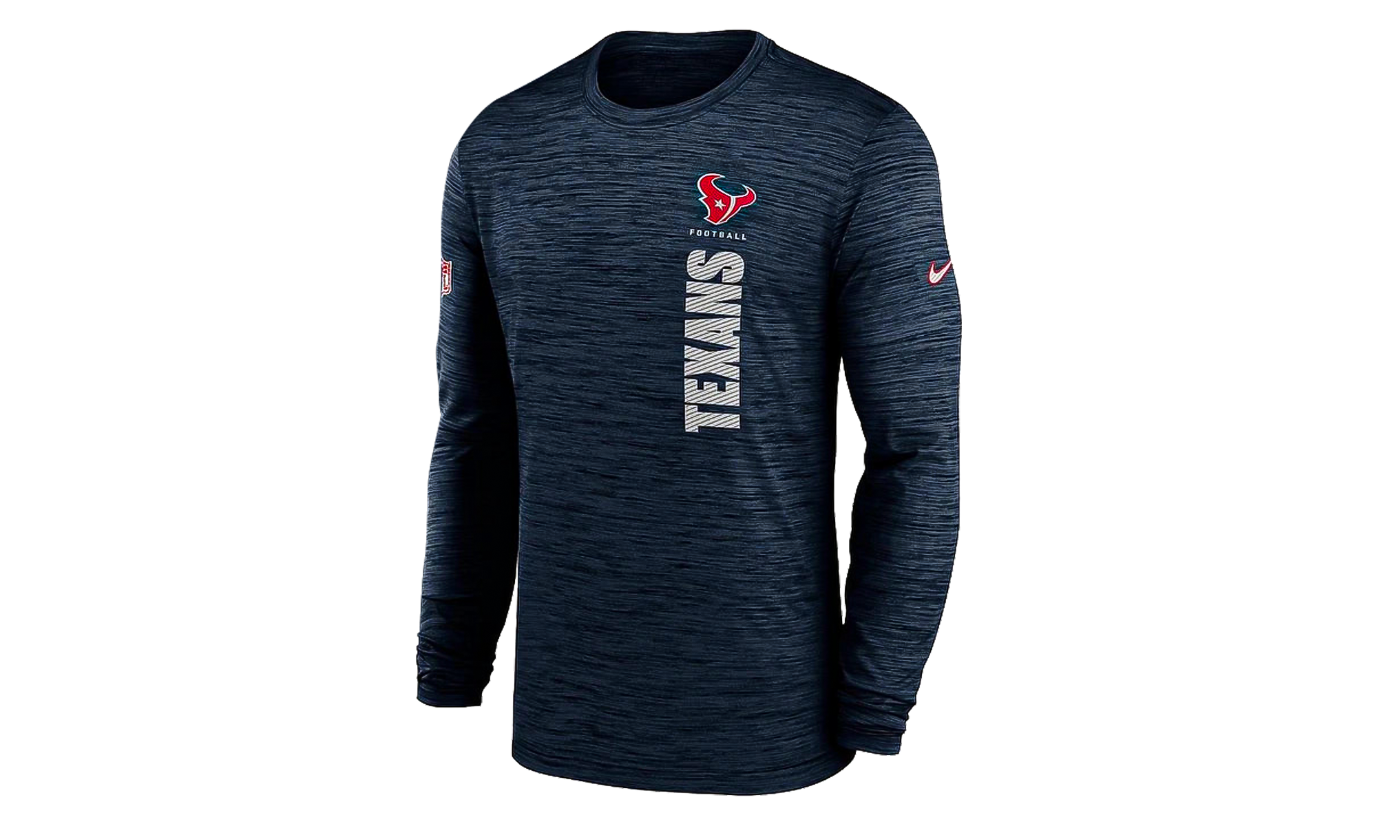 NFL Texan Sleeve T-Shirts GS "Bleu / Blanc" 9Z1B7NFEW TEX