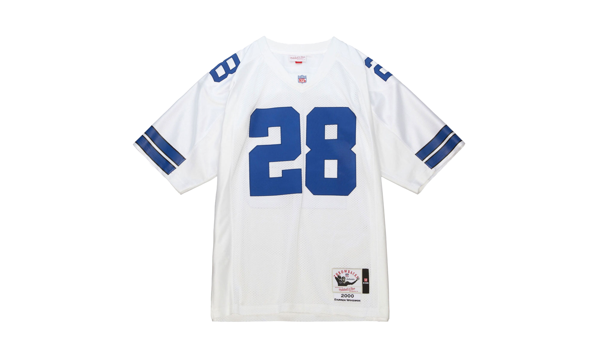 NFL MAILLOT BLANC COWBOYS 2000 DARREN WOODSON "COWBOYS" AJY64478 DCO00DWOWHIT