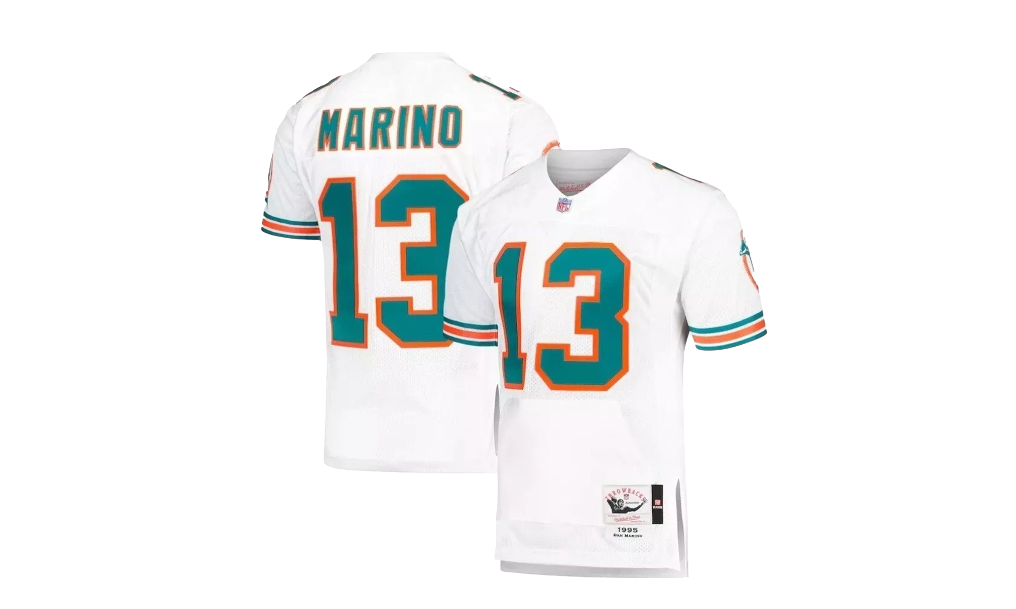 NFL MAILLOT BLANC DOLPHINS 1992 DAN MARINO "DOLPHINS" AJY66195 MDO92DMAWHIT
