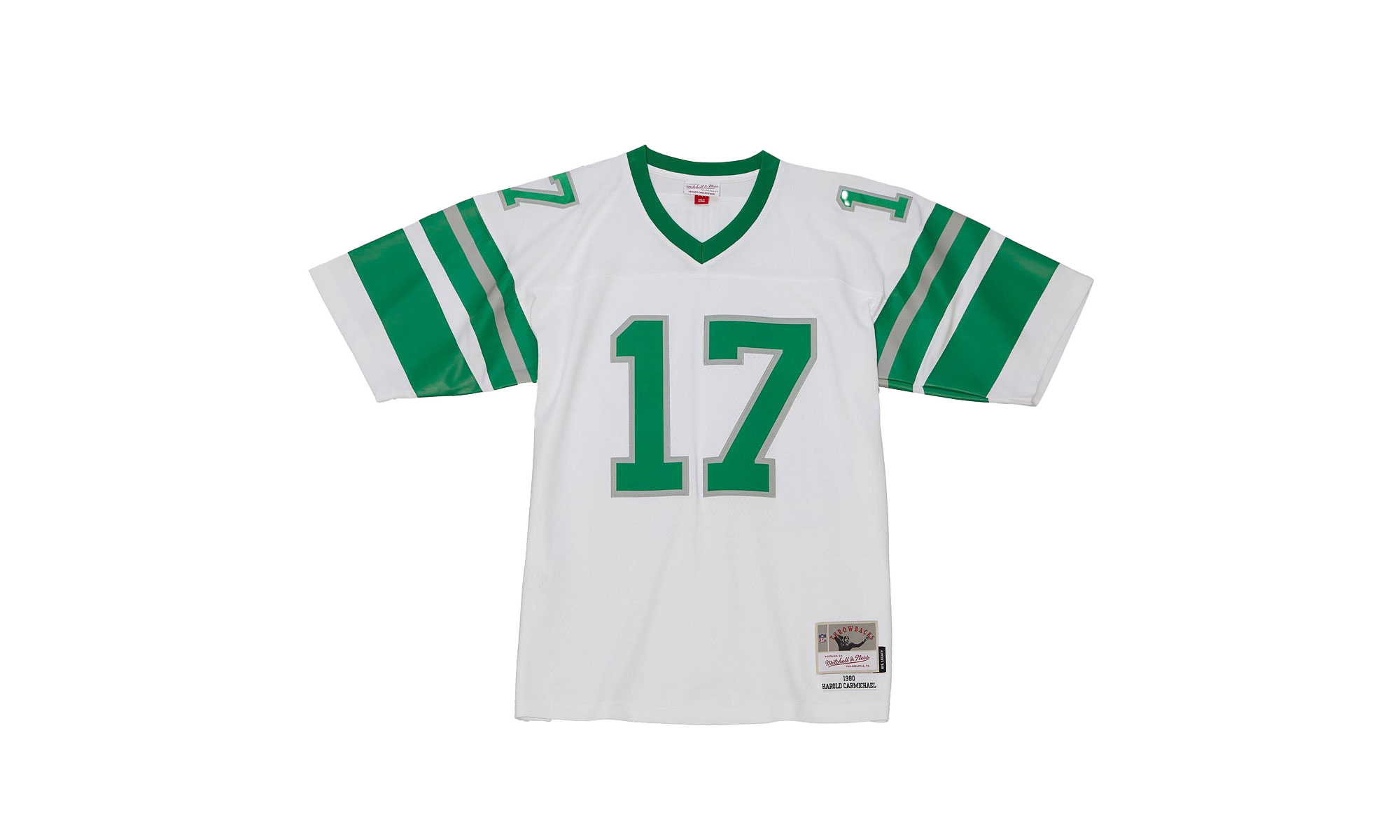 NFL MAILLOT BLANC EAGLES 1980 HAROLD CARMICHAEL "EAGLES" LGJY5251 PEA80HCMWHIT