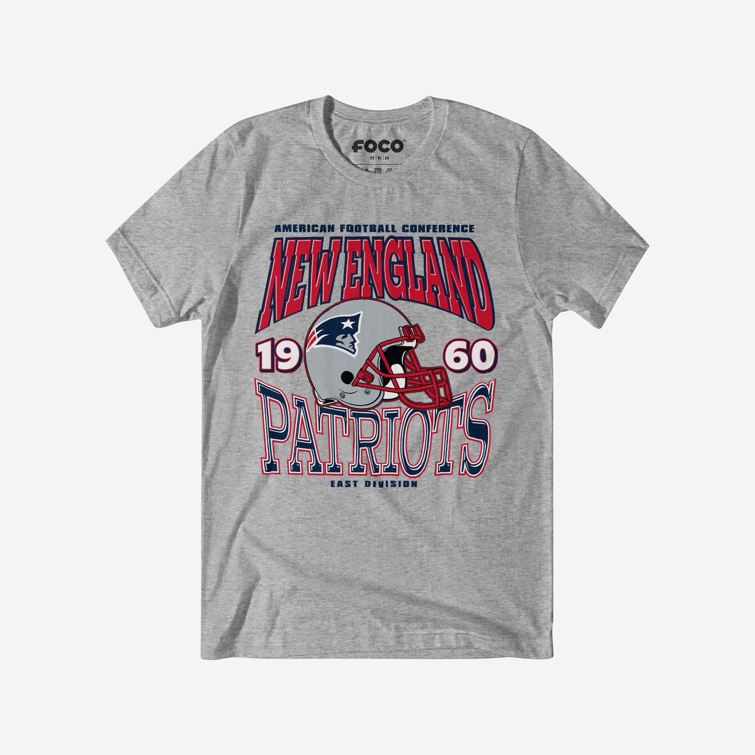 New England Patriots T-shirt casque d'équipe classique