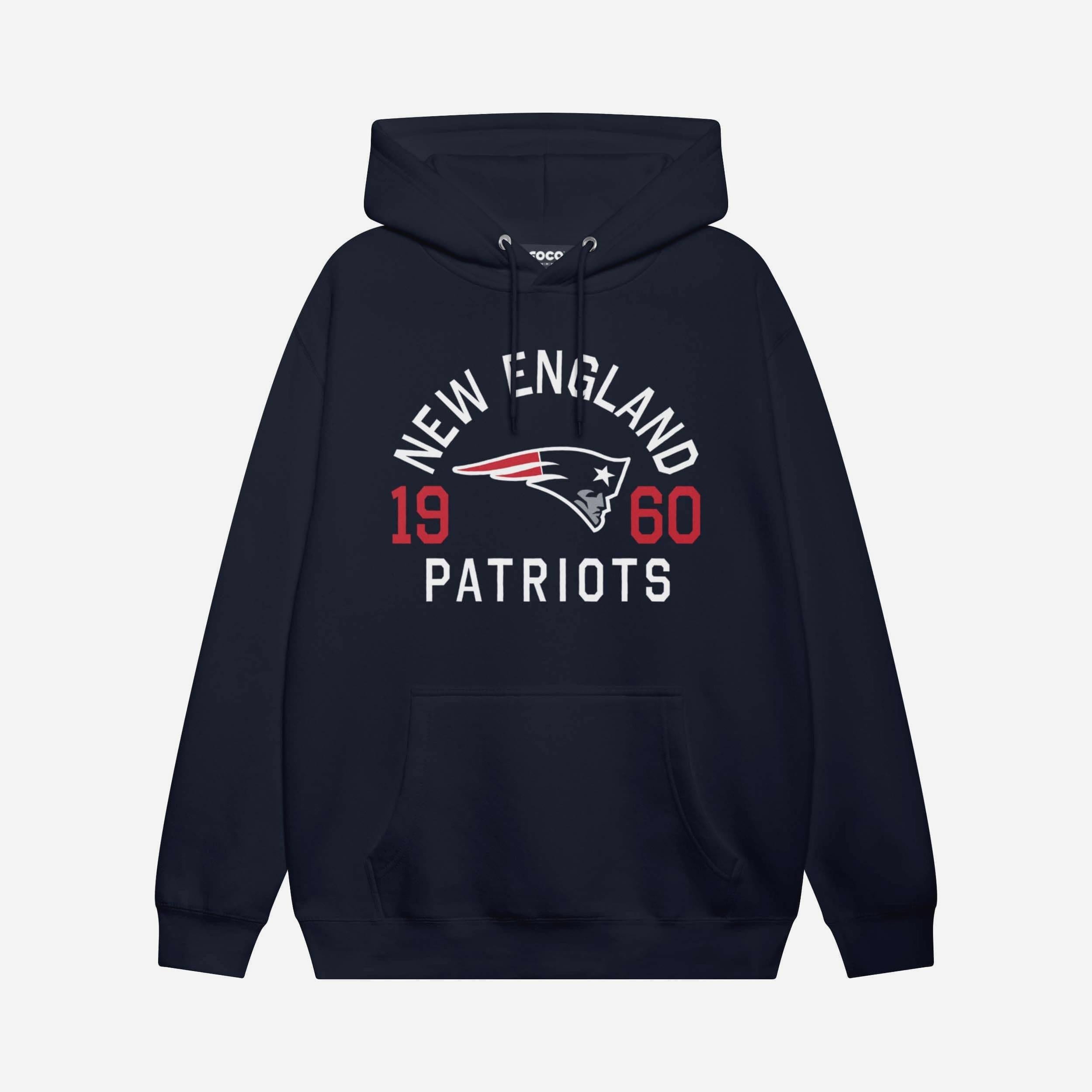 Sweat à capuche imprimé New England Patriots Heritage