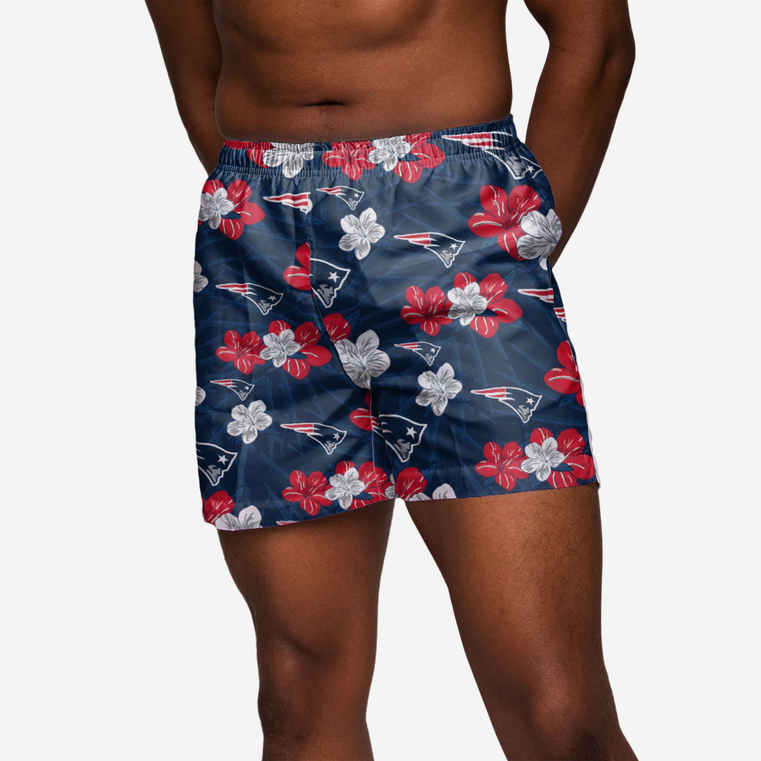 Maillot de bain New England Patriots Hibiscus