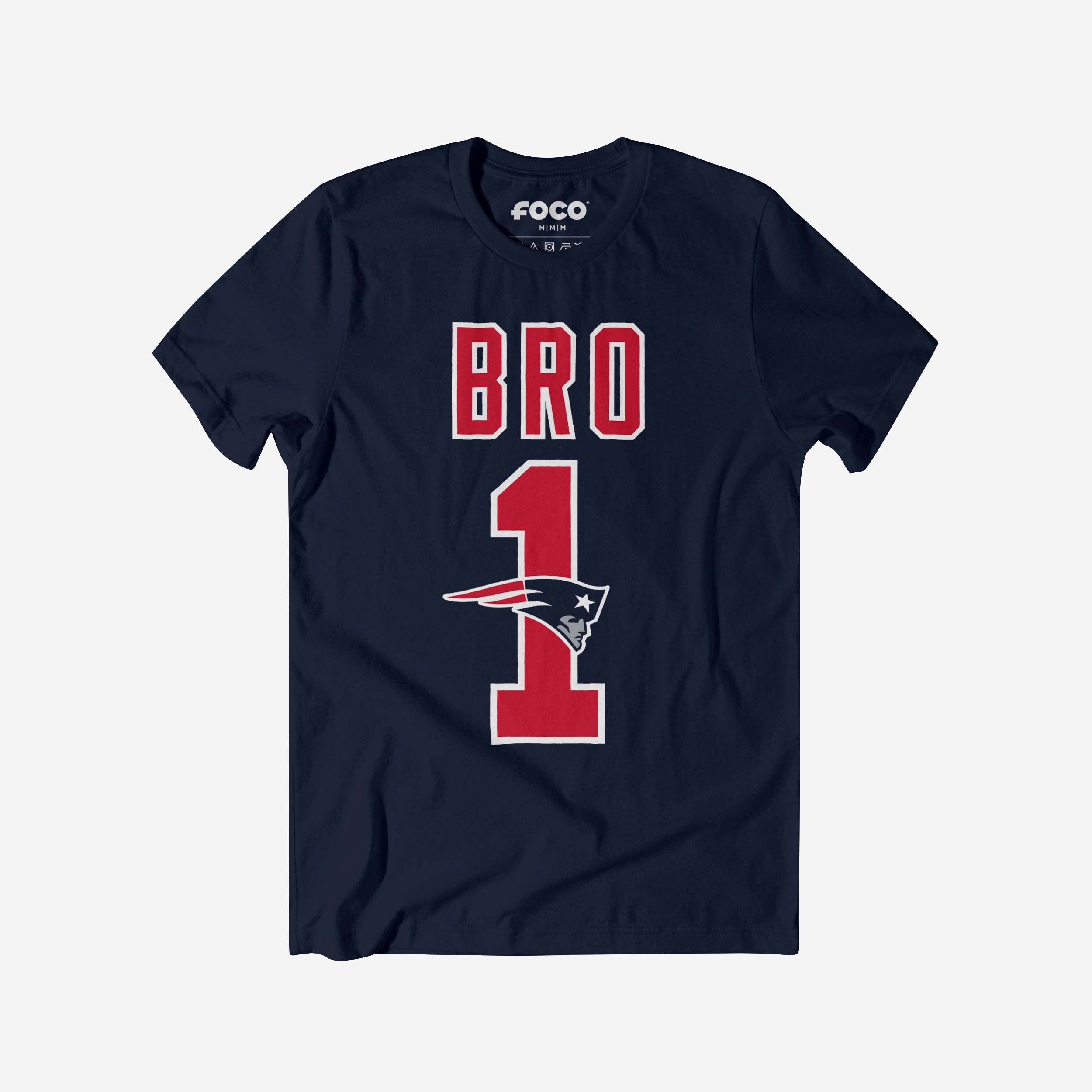 New England Patriots T-shirt Bro numéro 1
