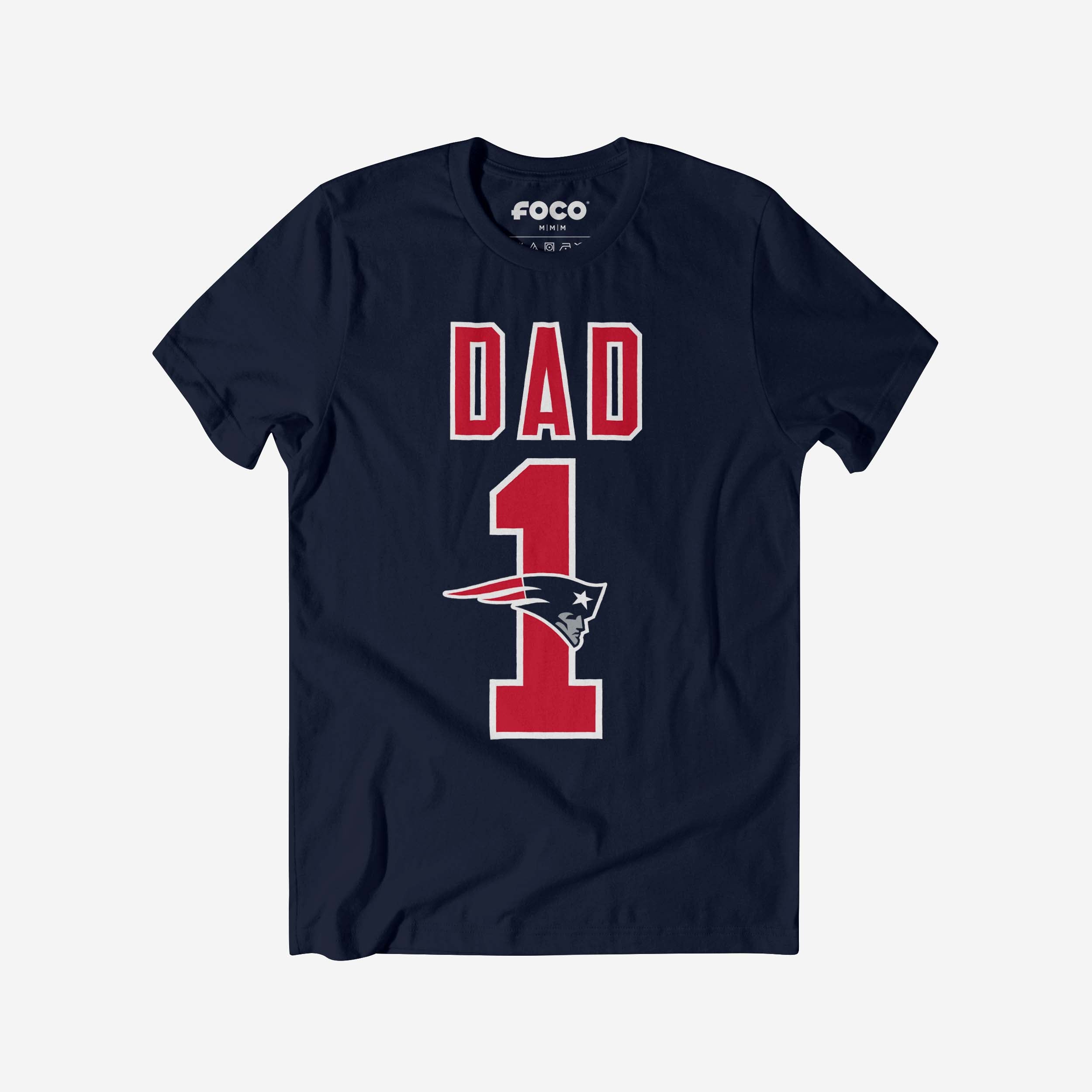 New England Patriots T-shirt papa numéro 1