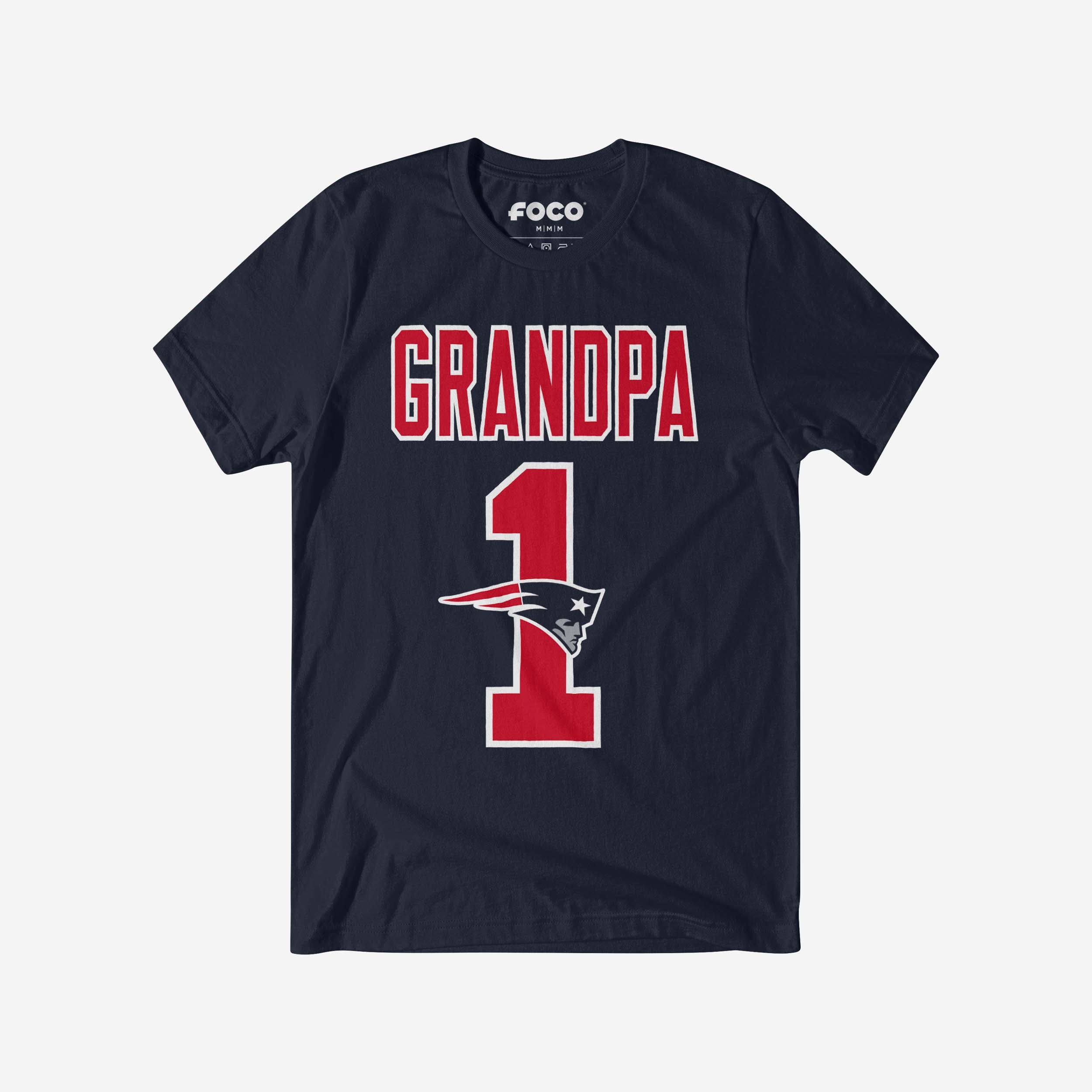 New England Patriots T-shirt grand-père numéro 1