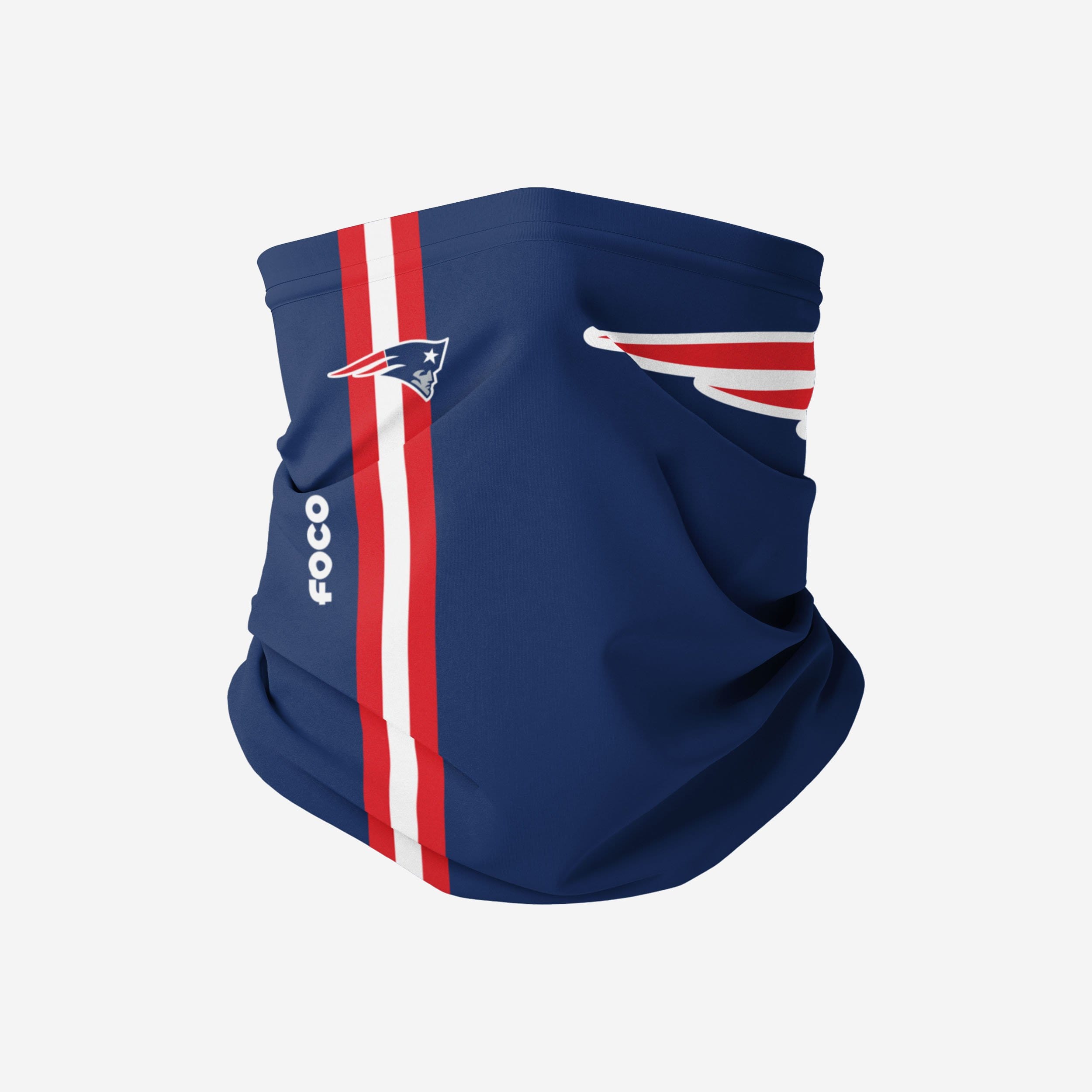 Écharpe guêtre avec logo New England Patriots sur le terrain