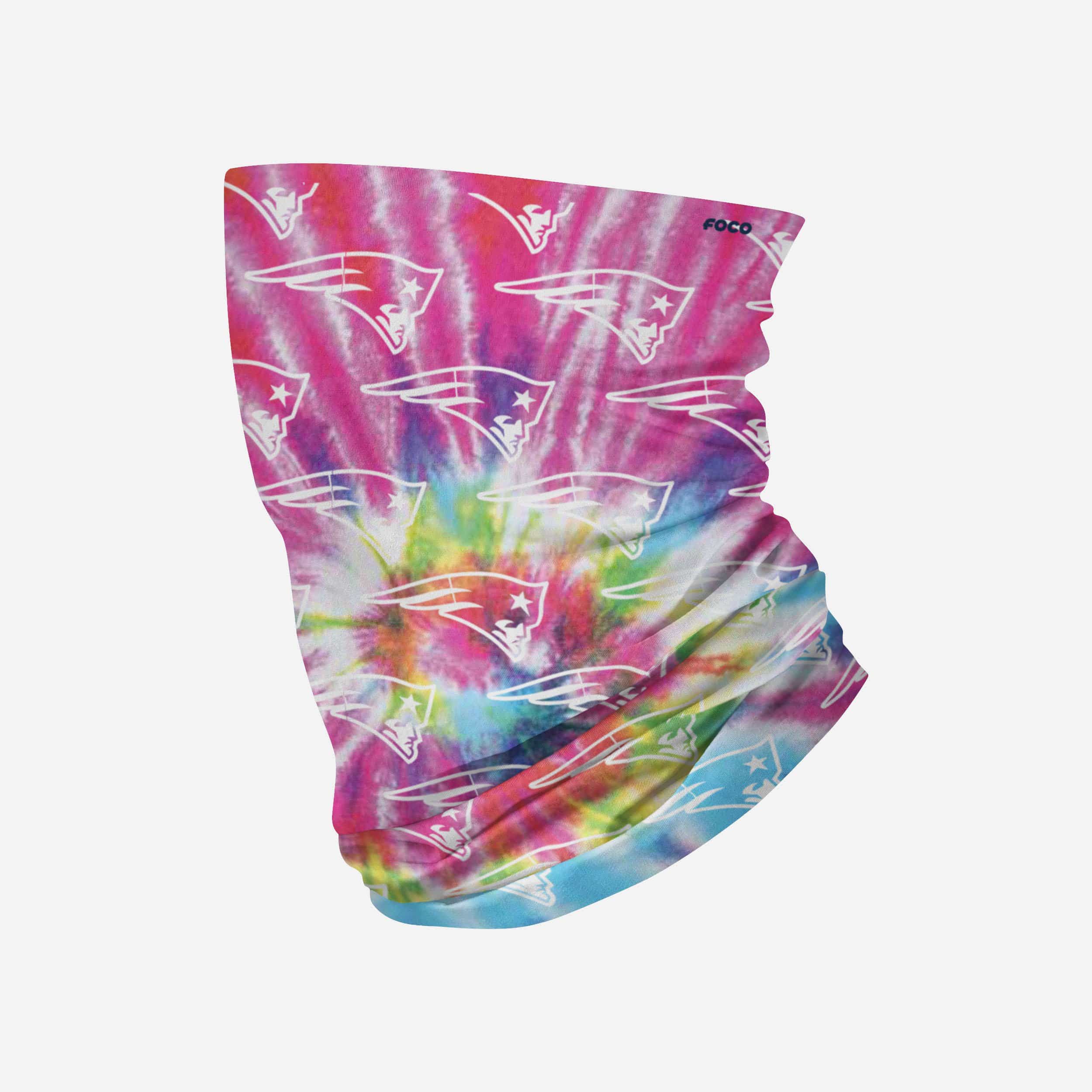 New England Patriots Écharpe guêtre pastel tie-dye