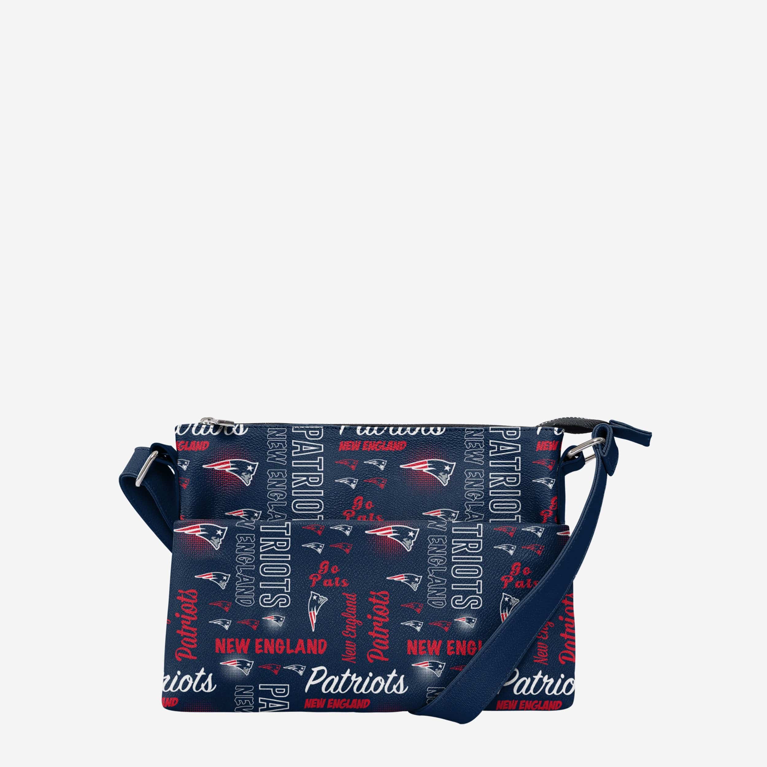 New England Patriots Sac fourre-tout pliable de la collection imprimée de style spirituel