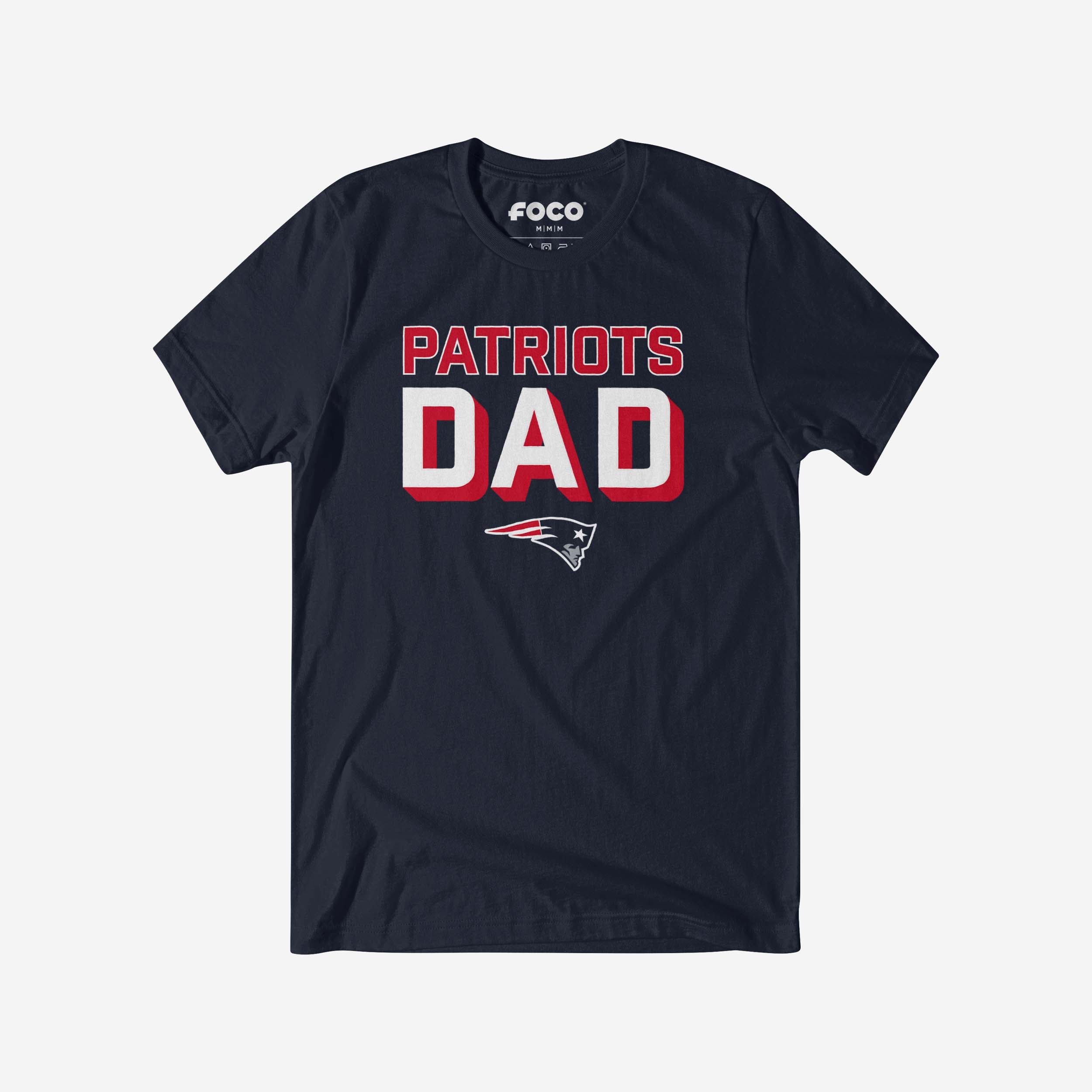 T-shirt papa de l'équipe New England Patriots