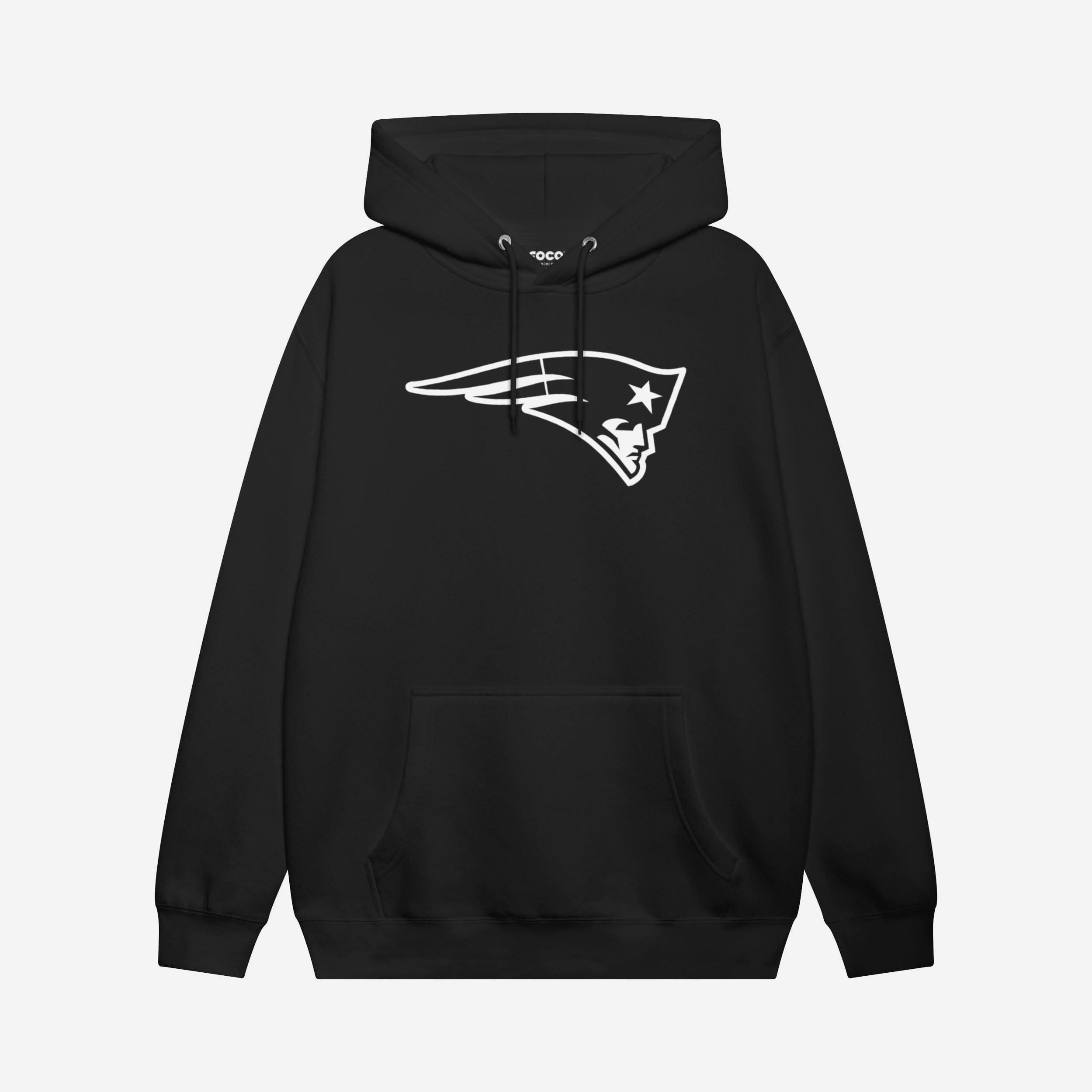 New England Patriots Sweat à capuche blanc avec logo