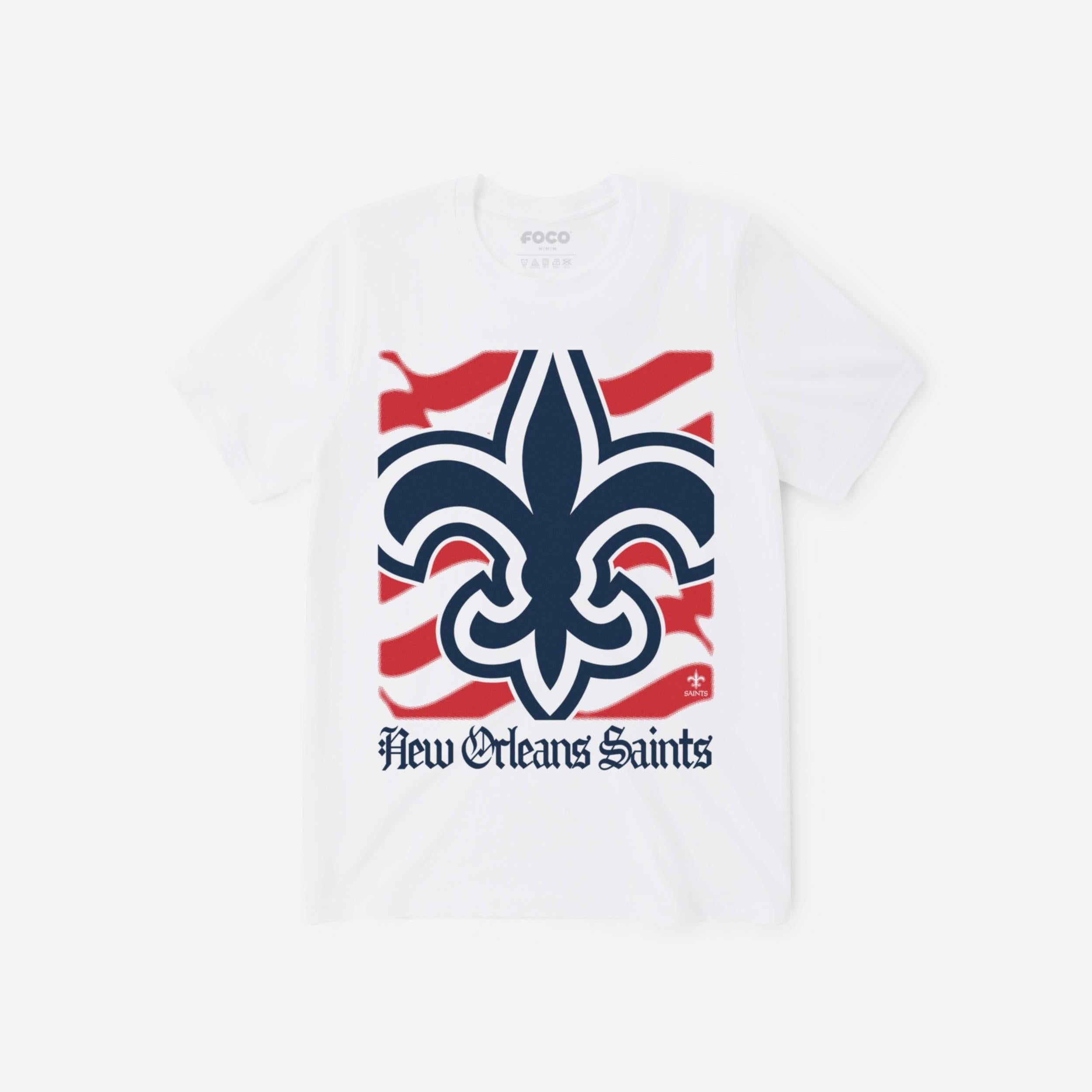 New Orleans Saints T-shirt avec le mot-symbole du patrimoine américain