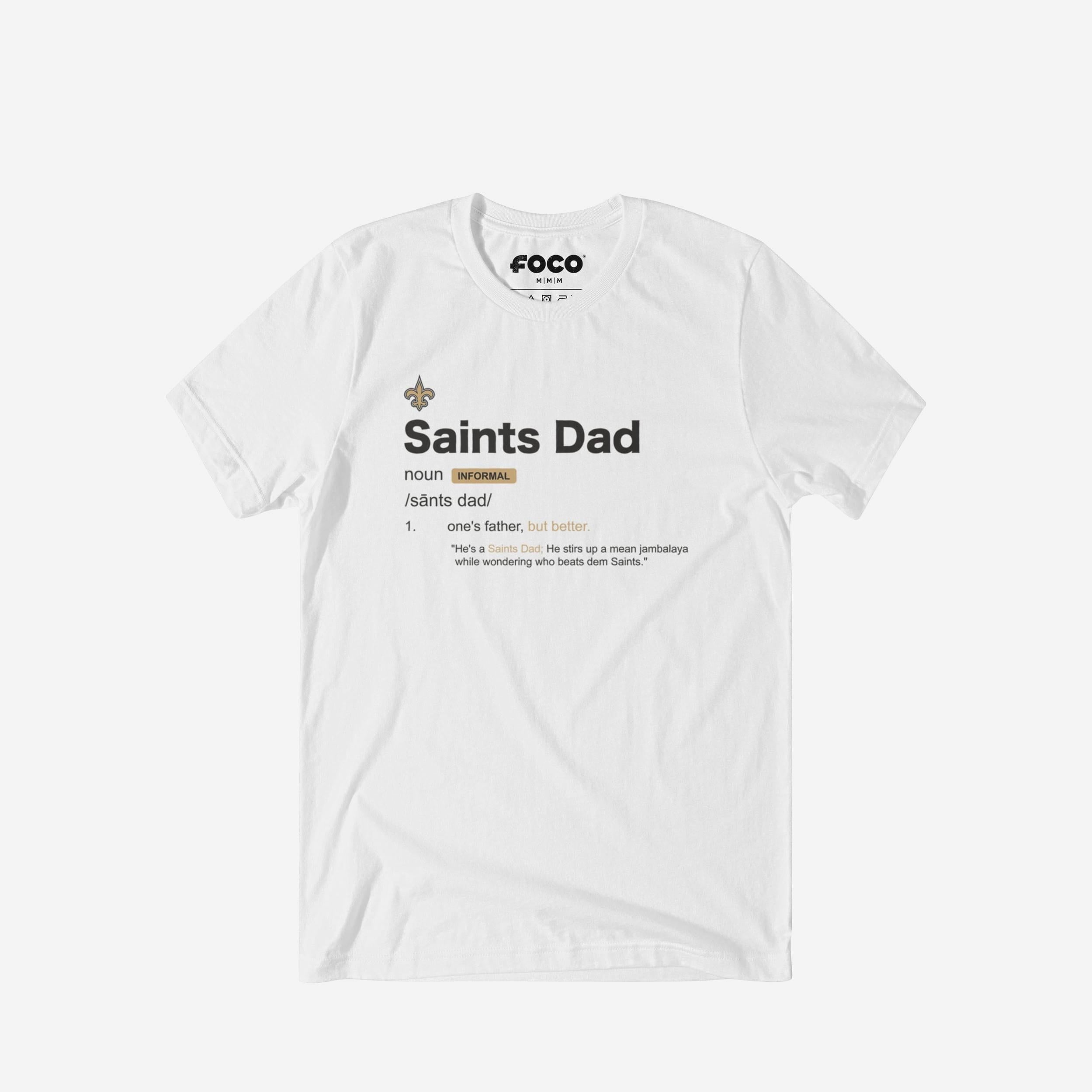 New Orleans Saints T-shirt définition papa