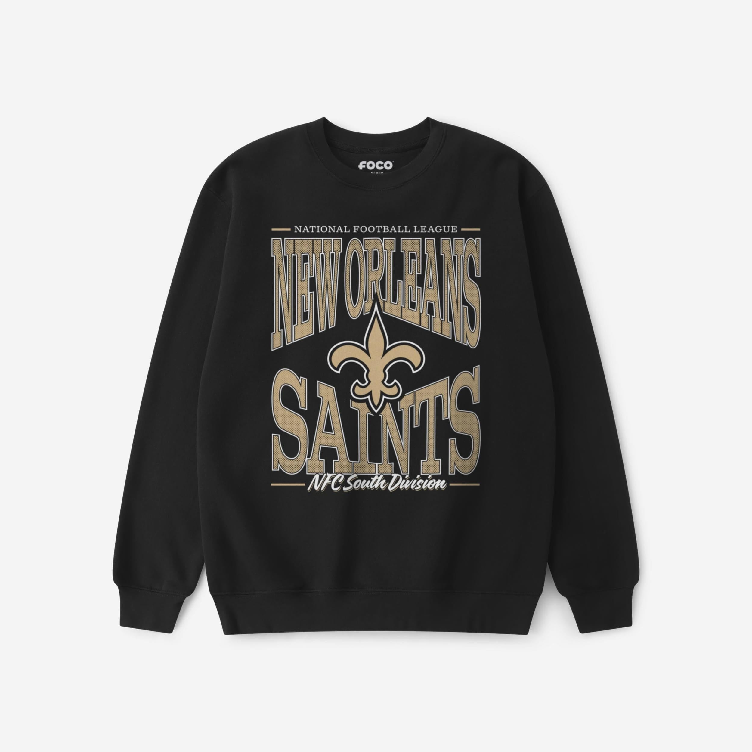 New Orleans Saints Sweat-shirt à col rond Diamond Dynasty
