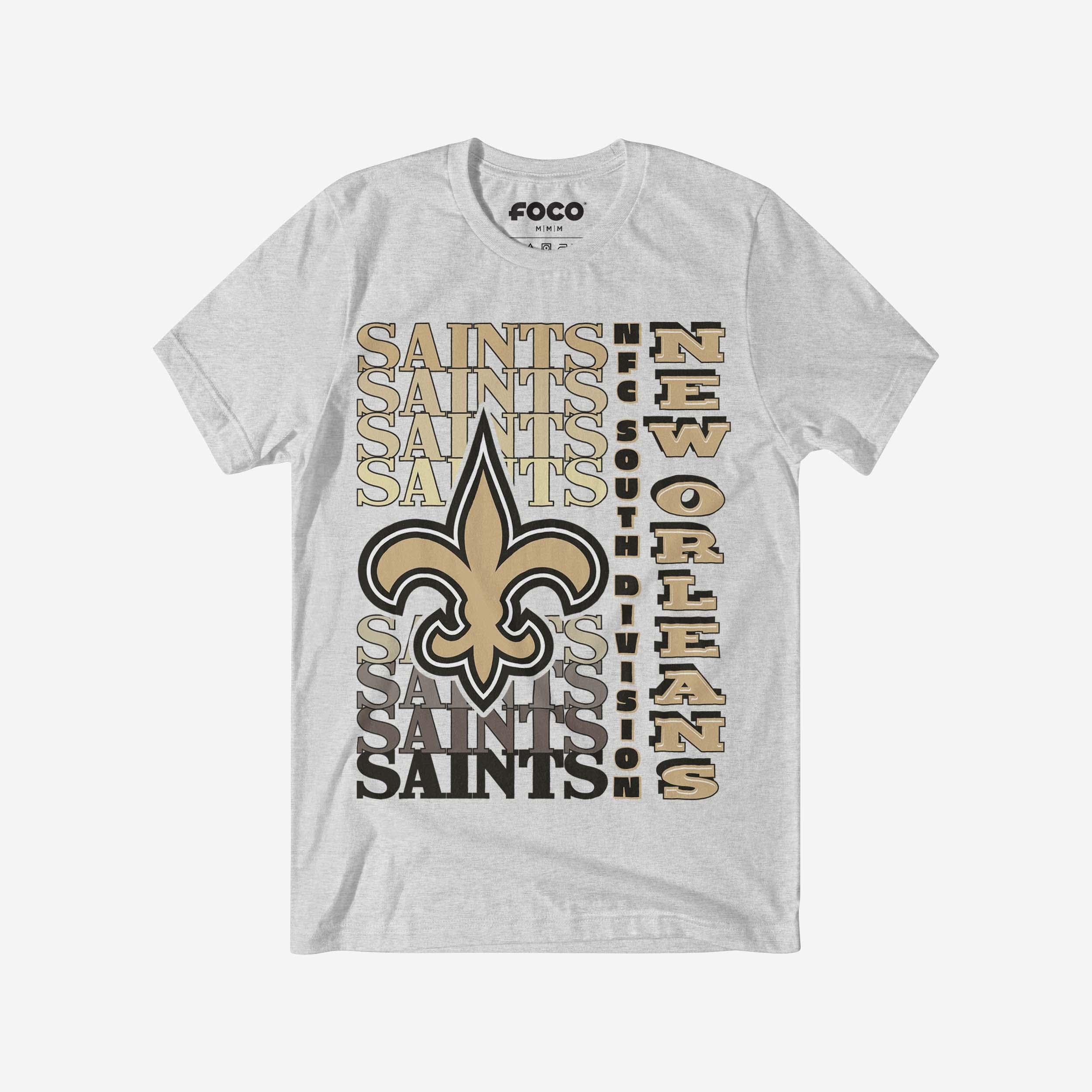 New Orleans Saints T-shirt avec mot-symbole dégradé