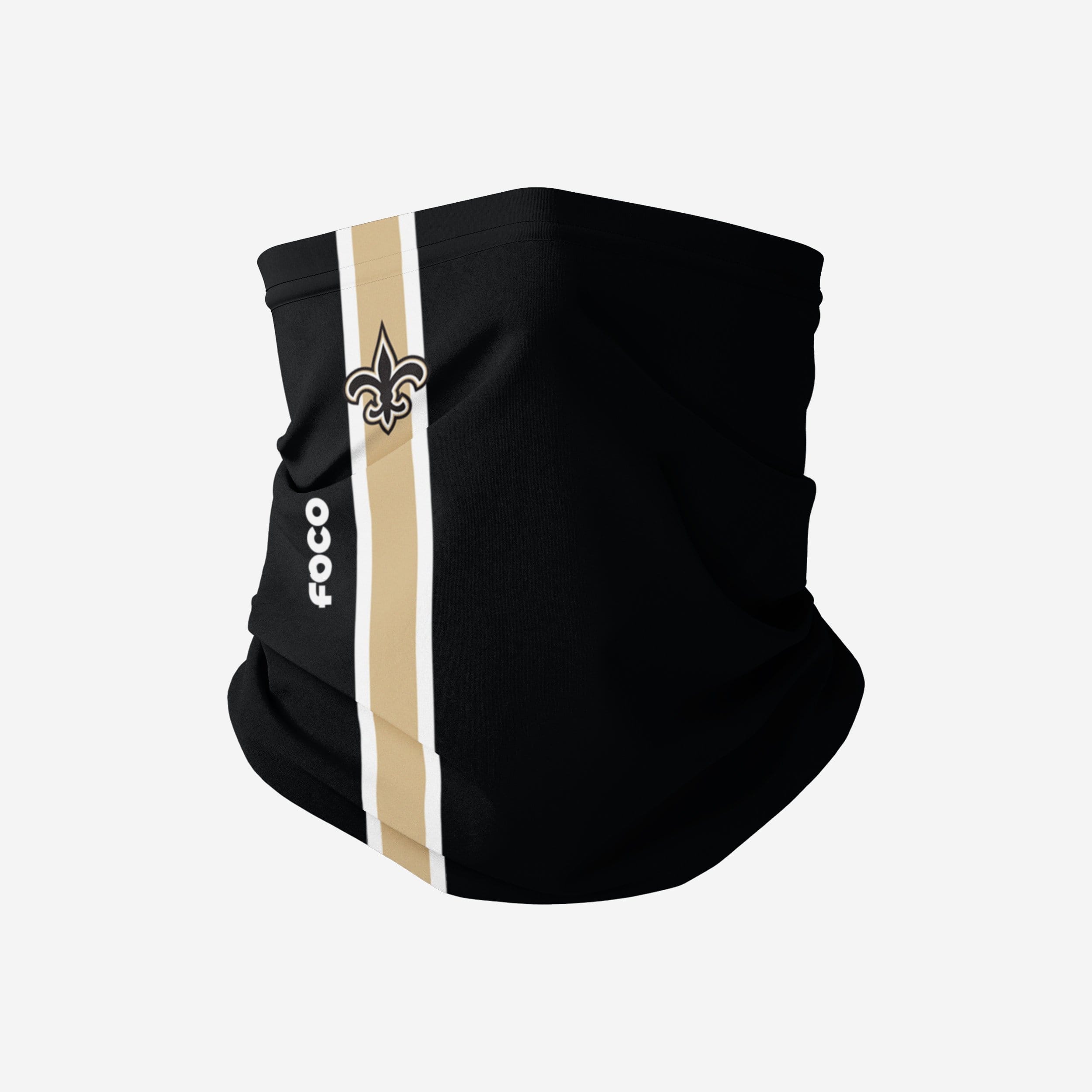 Écharpe de guêtre de ligne de touche New Orleans Saints sur le terrain
