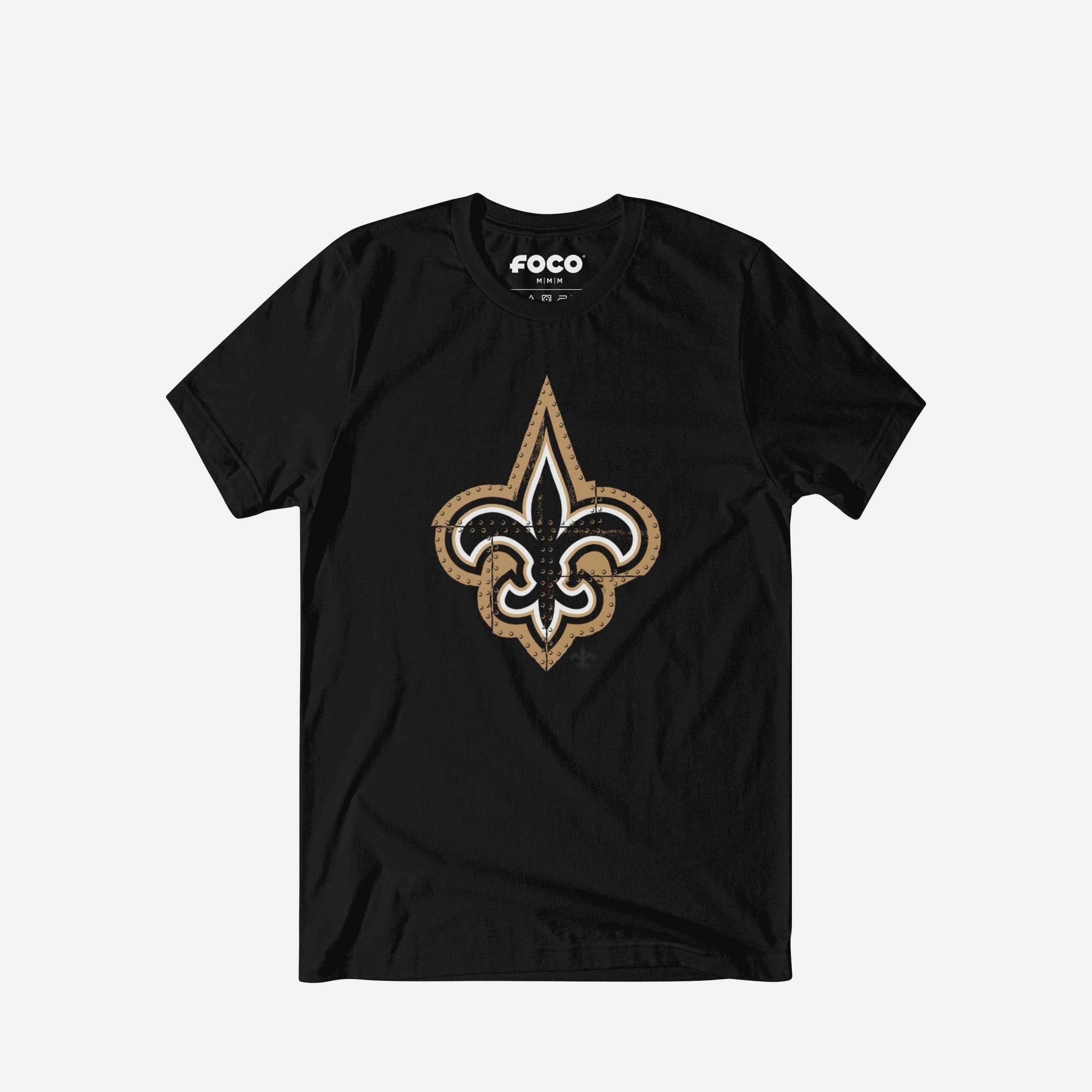 New Orleans Saints T-shirt avec logo rivet