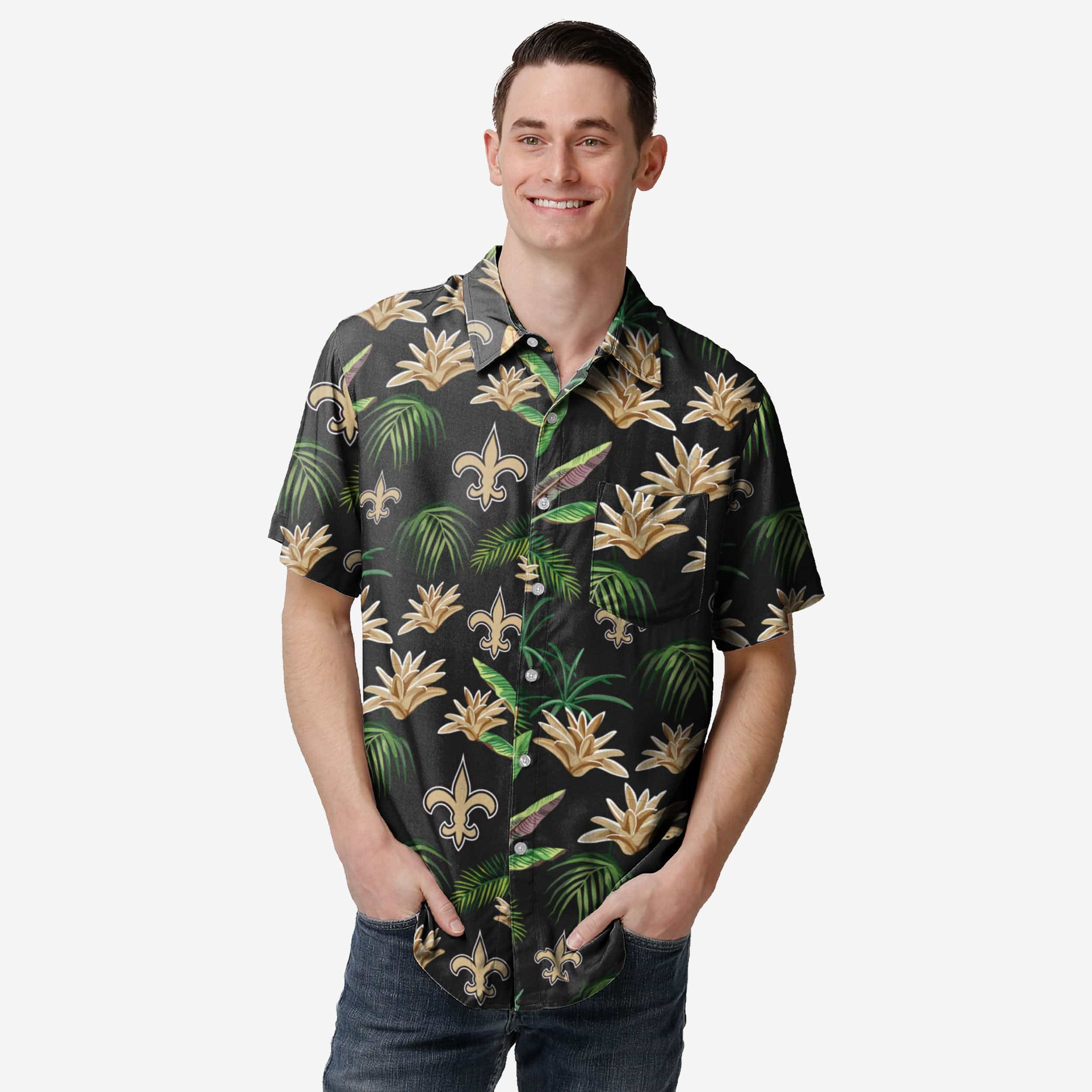 New Orleans Saints Chemise boutonnée Victory Vacay