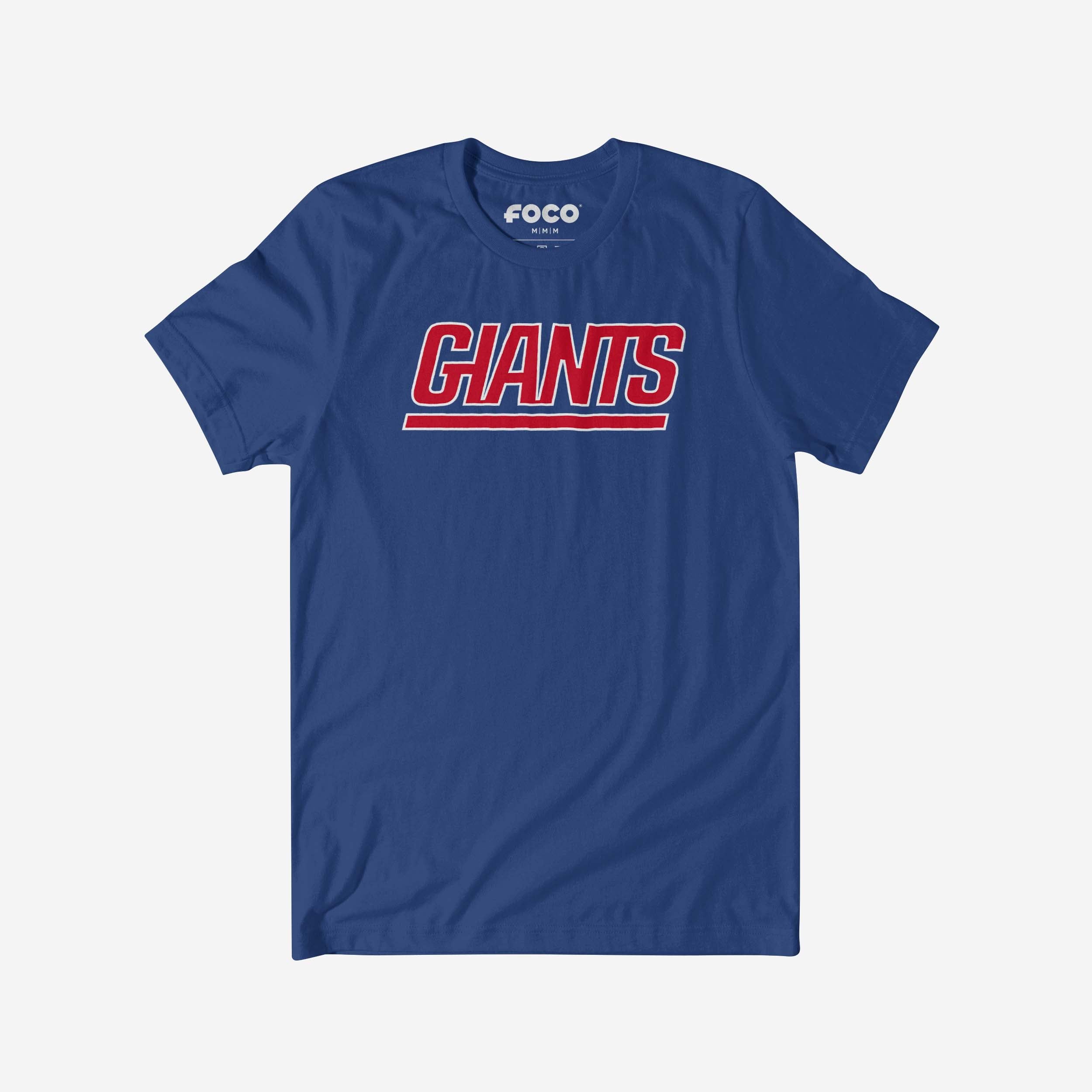 New York Giants 1976 T-shirt avec logo rétro