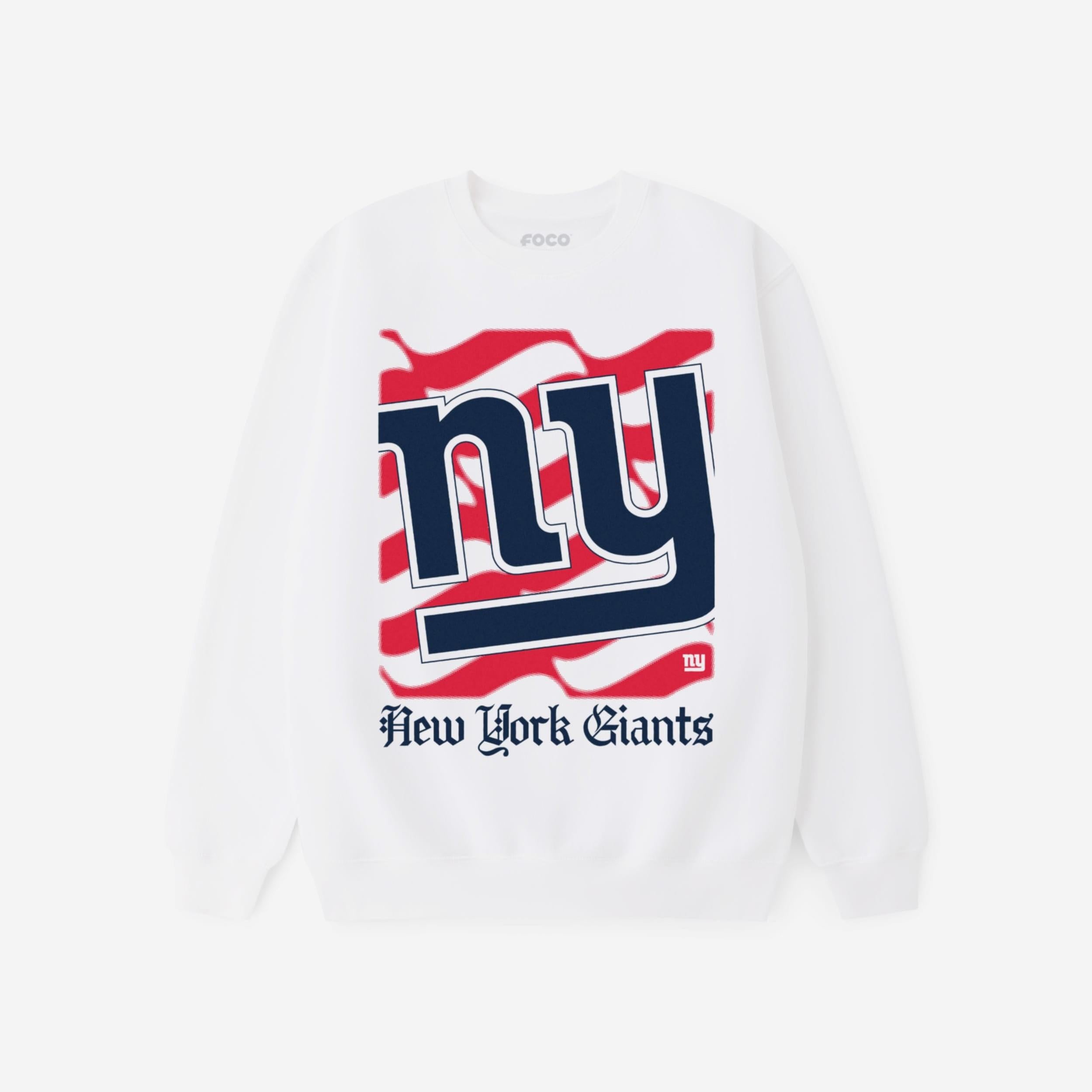 New York Giants Sweat-shirt à col rond avec logo American Heritage