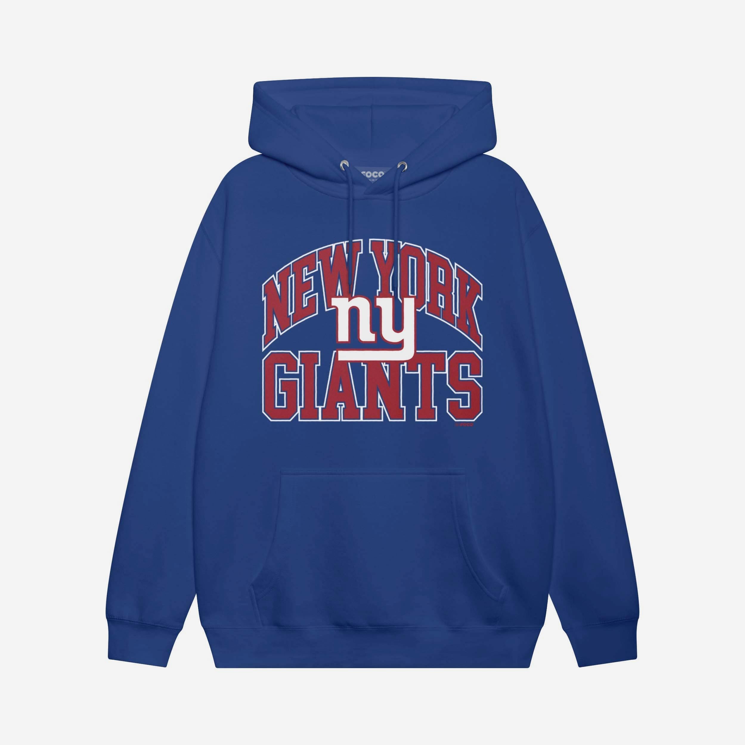 New York Giants Sweat à capuche avec mot-symbole arqué